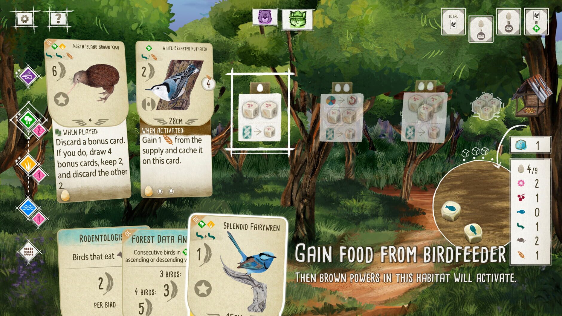 Screenshot for Wingspan: Oceania Expansion