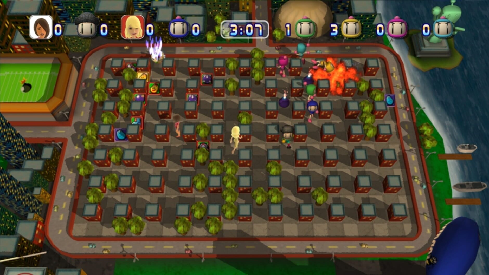 Screenshot for Bomberman Live: Battlefest