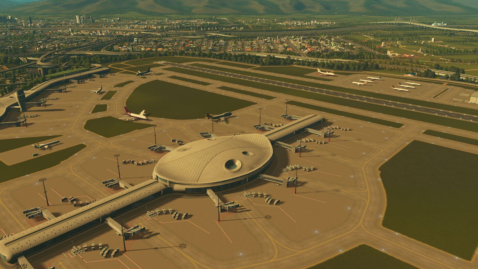 Screenshot for Cities: Skylines - Airports