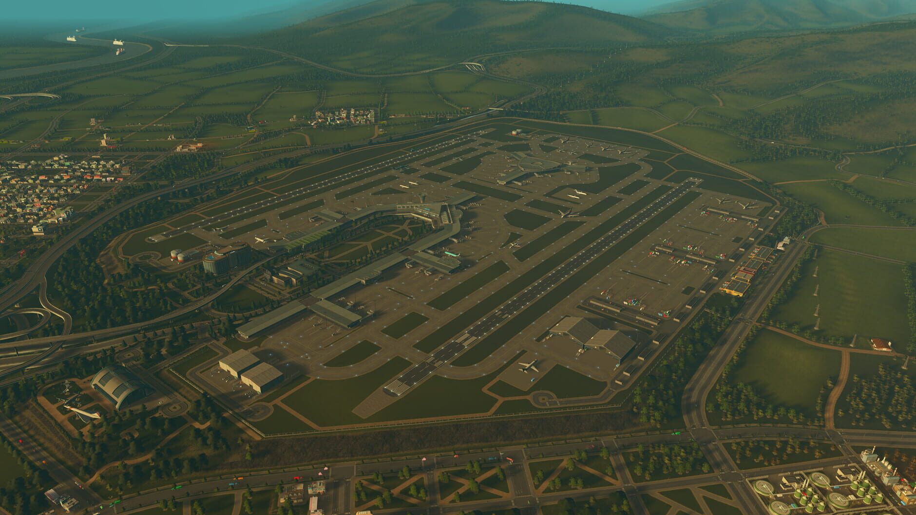 Screenshot for Cities: Skylines - Airports