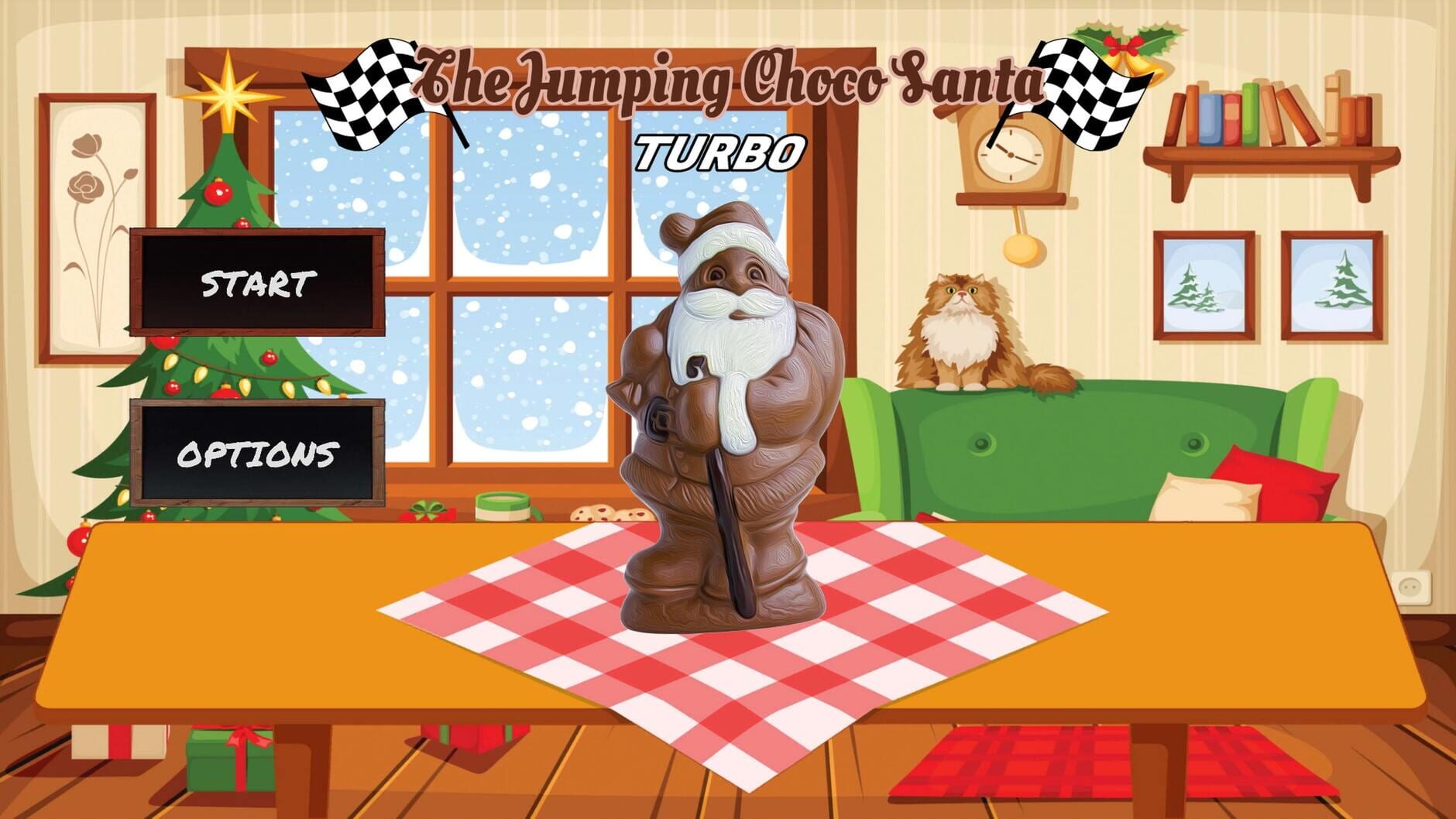 Screenshot for The Jumping Choco Santa: Turbo