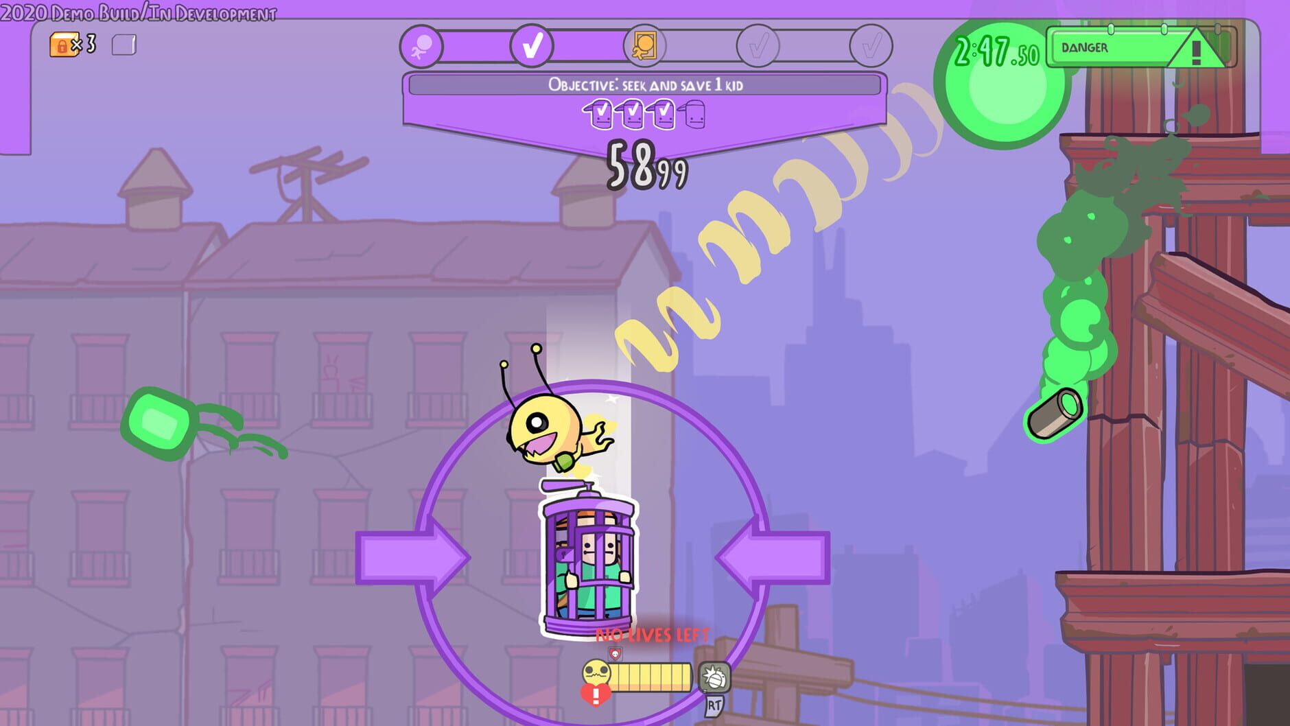 Screenshot for Alien Hominid Invasion
