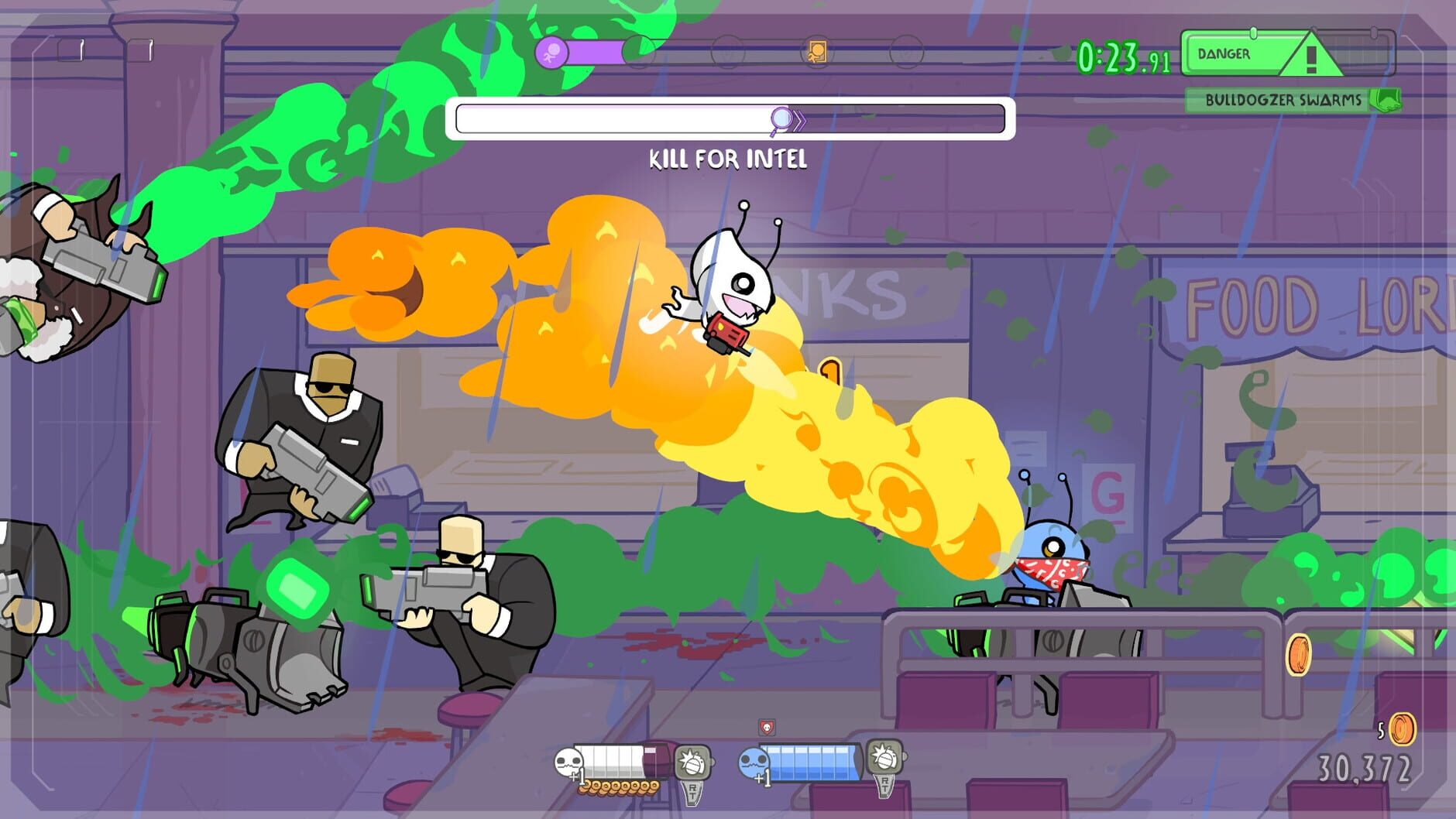 Screenshot for Alien Hominid Invasion