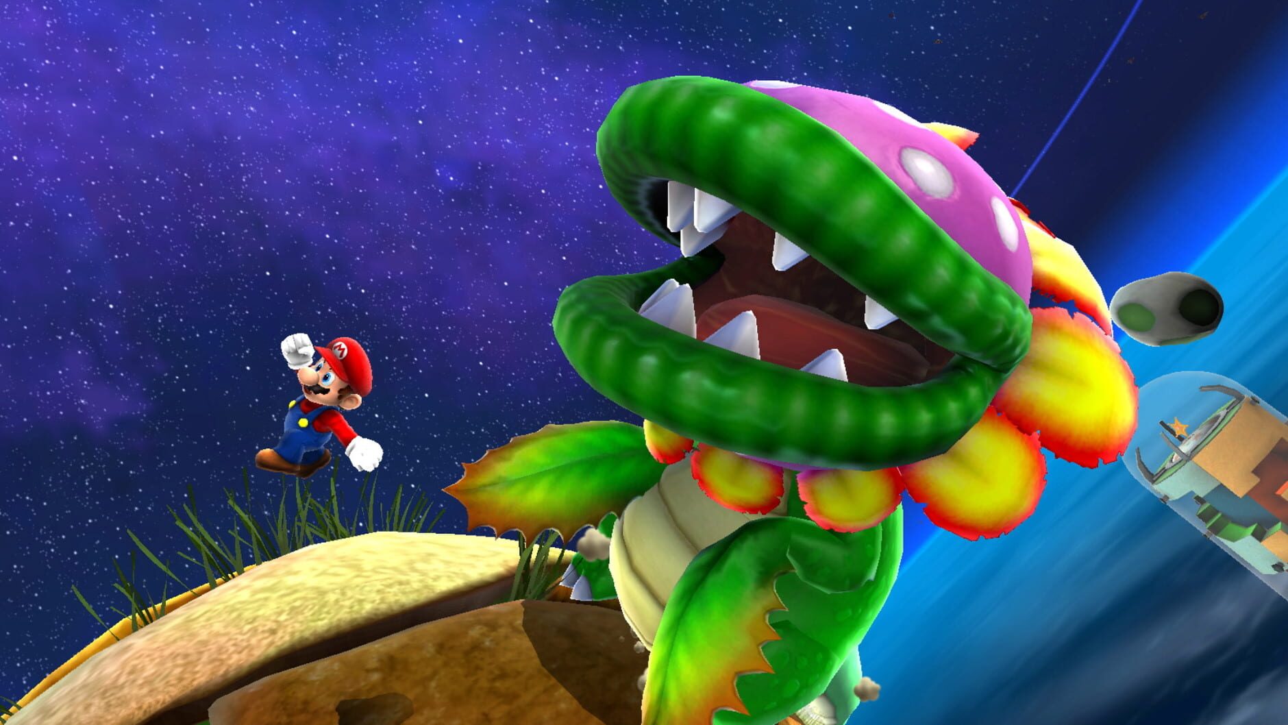 Screenshot for Super Mario Galaxy