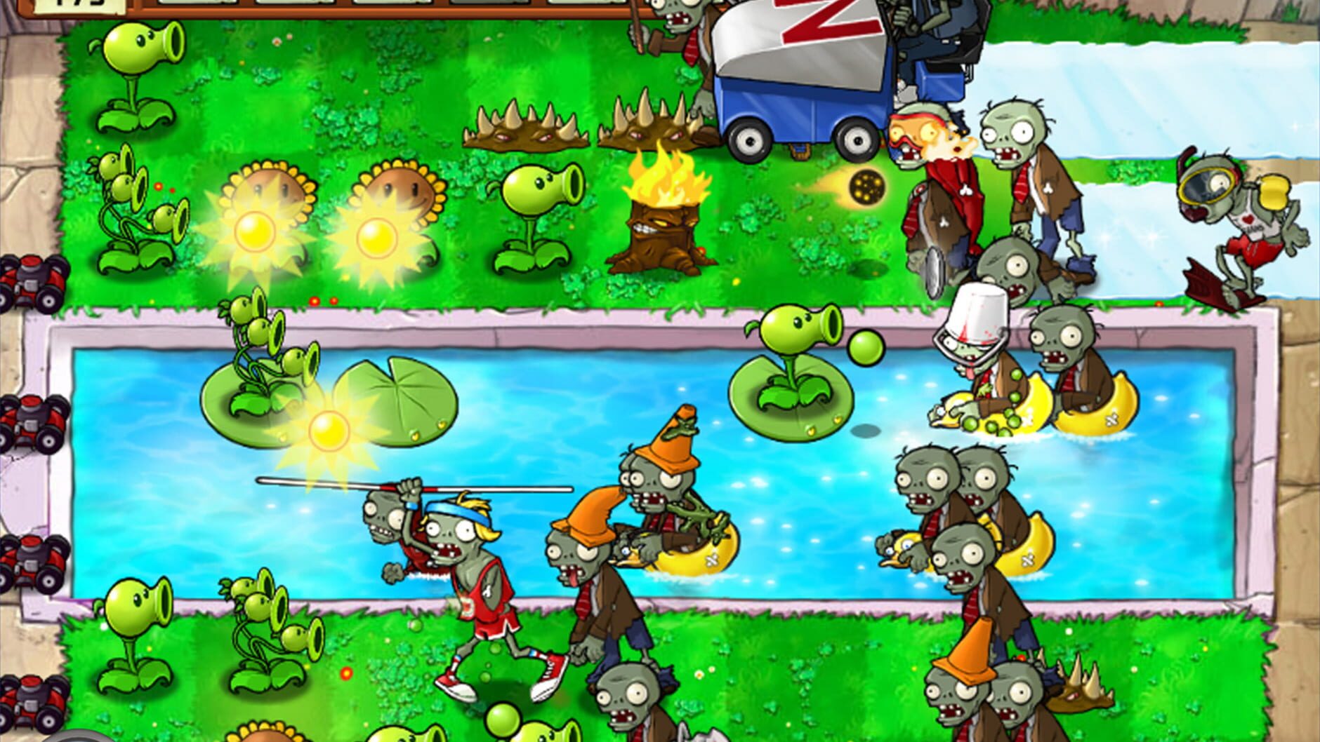 Screenshot for Plants vs. Zombies