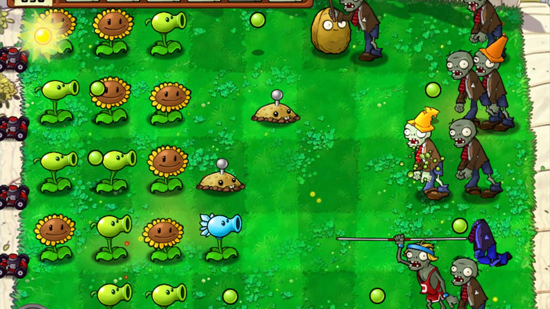 Screenshot for Plants vs. Zombies