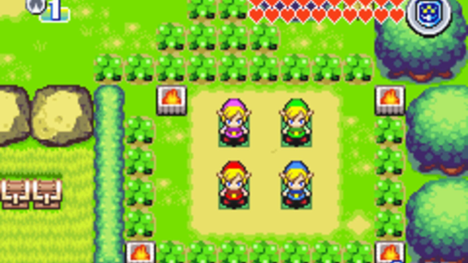 Screenshot for The Legend of Zelda: Four Swords