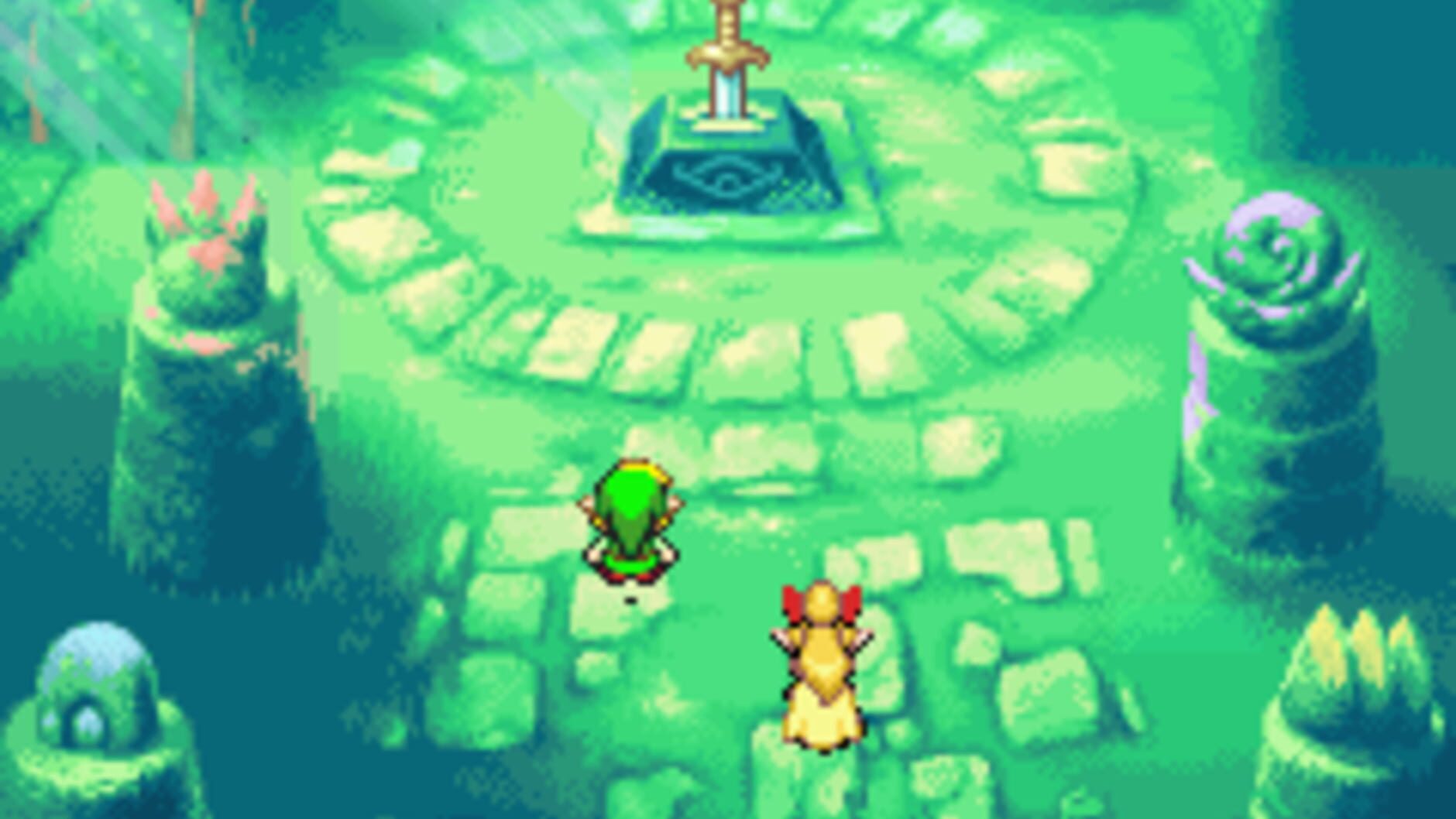 Screenshot for The Legend of Zelda: A Link to the Past & Four Swords