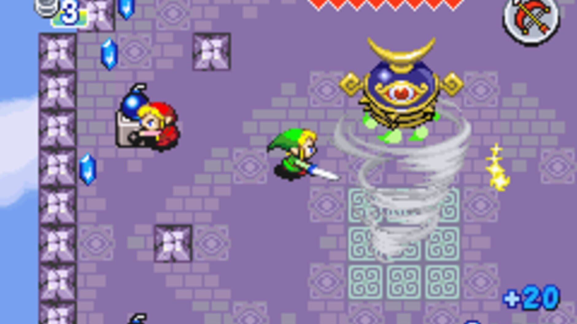 Screenshot for The Legend of Zelda: A Link to the Past & Four Swords