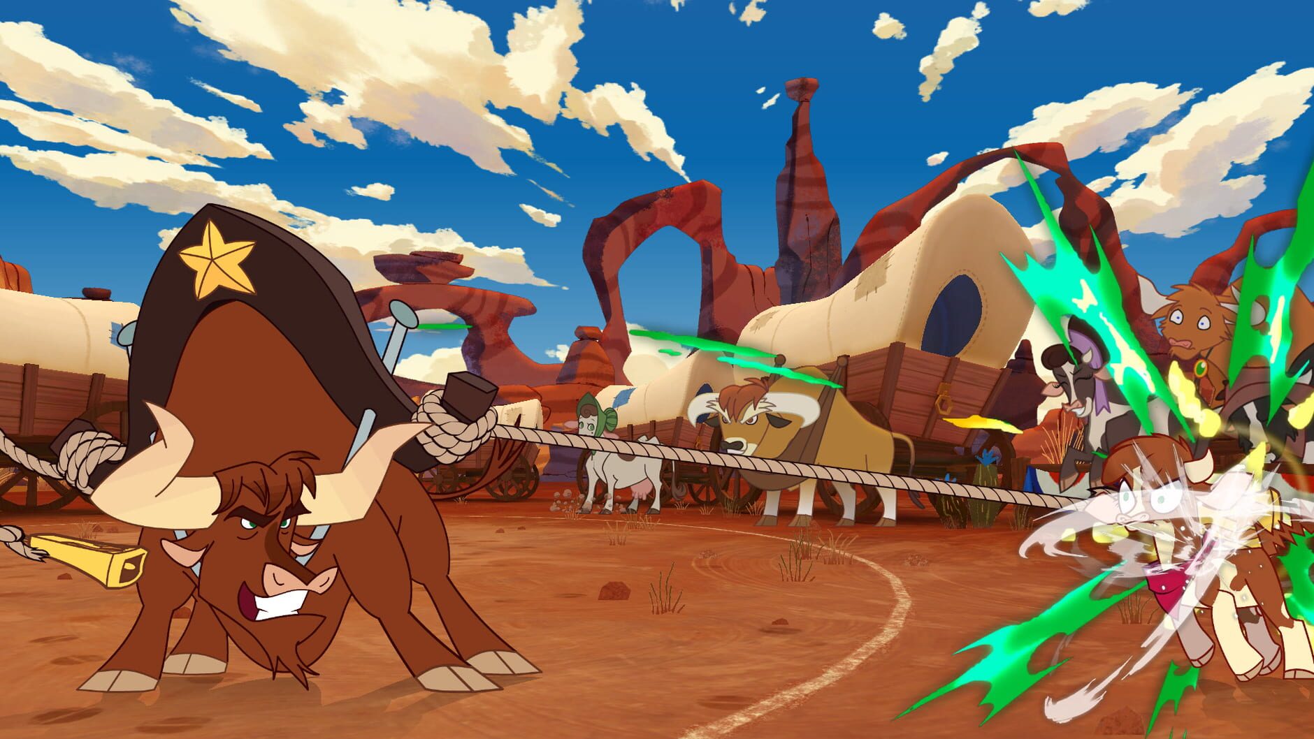 Screenshot for Them's Fightin' Herds: Texas