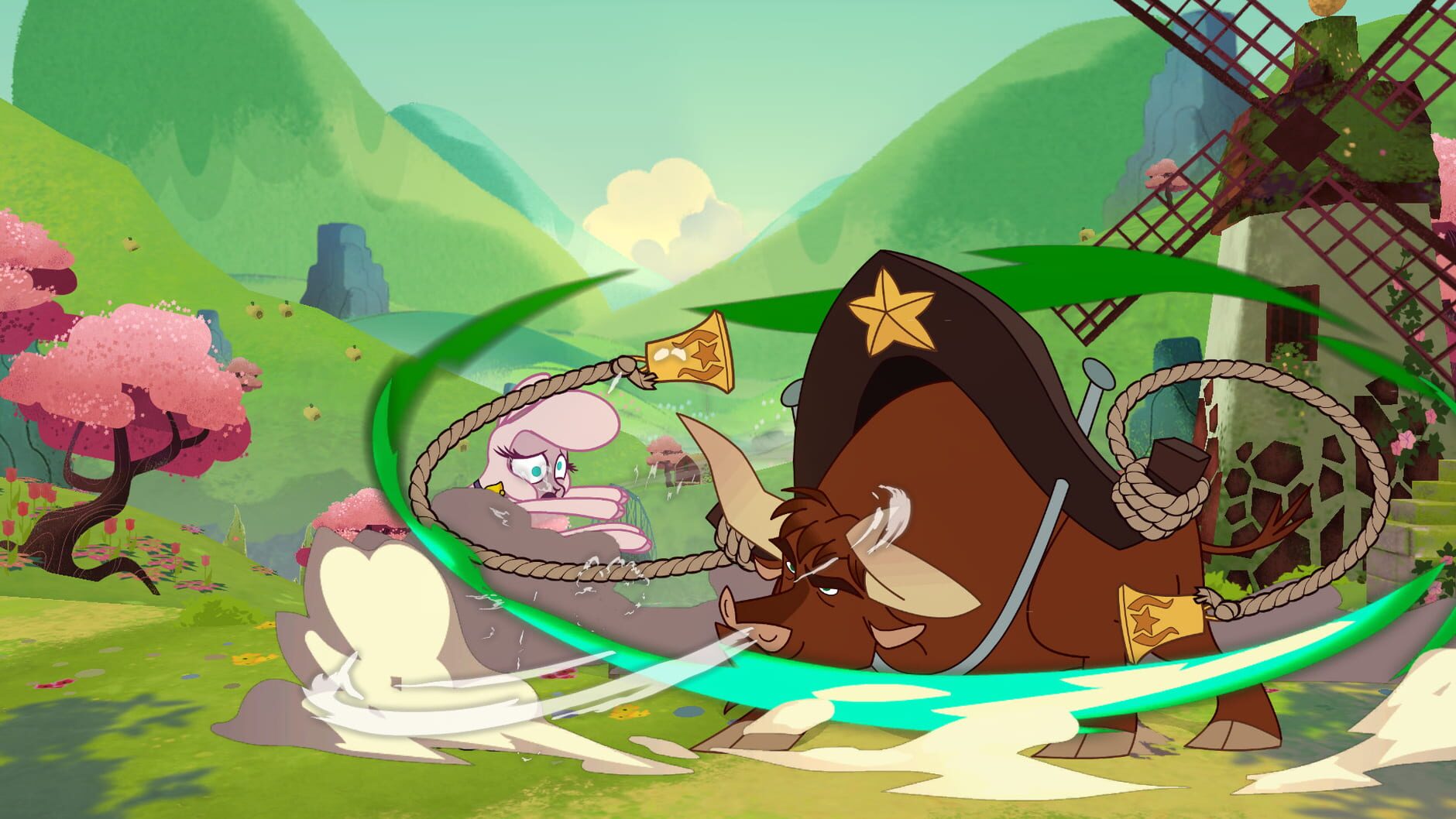 Screenshot for Them's Fightin' Herds: Texas