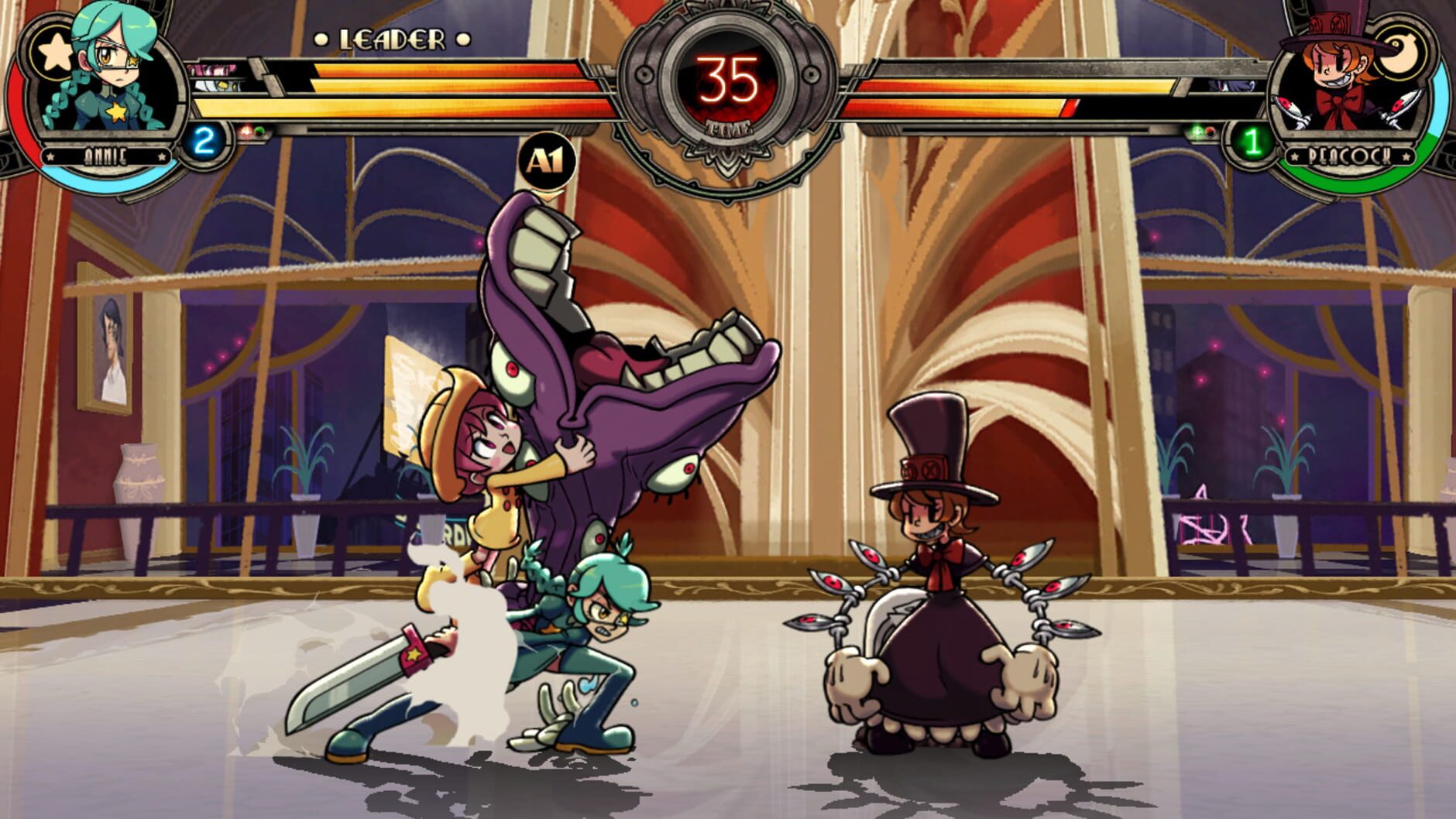 Screenshot for Skullgirls: 2nd Encore - Umbrella
