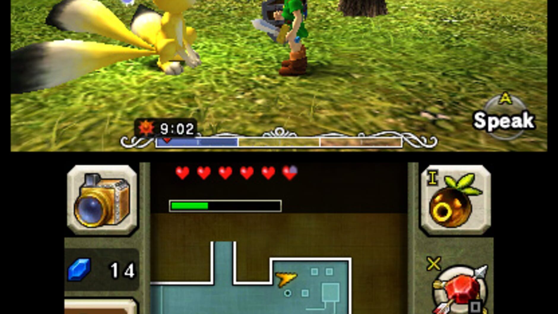 Screenshot for The Legend of Zelda: Majora's Mask 3D