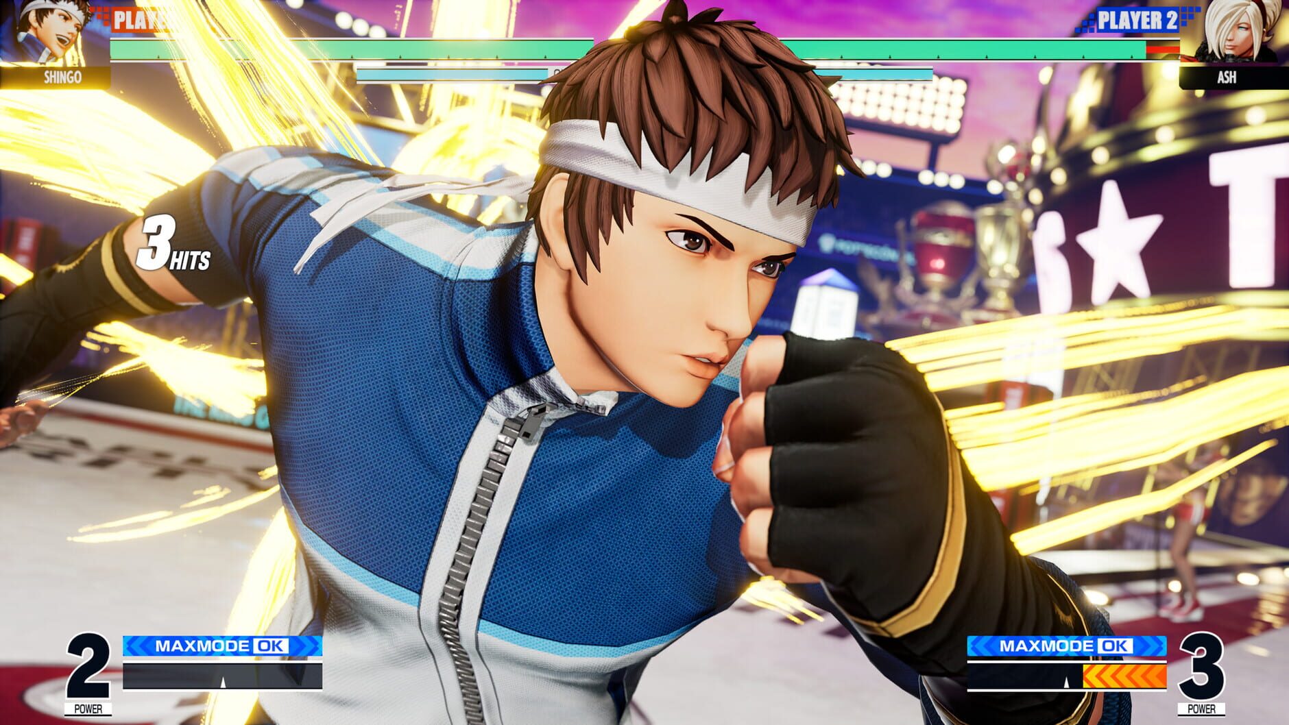 Screenshot for The King of Fighters XV: Character - Shingo Yabuki