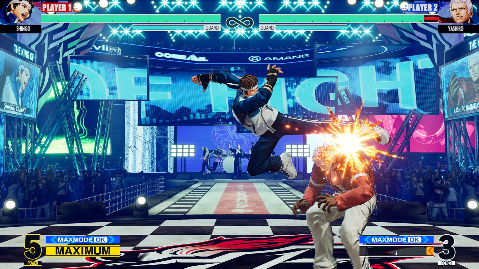 Screenshot for The King of Fighters XV: Character - Shingo Yabuki