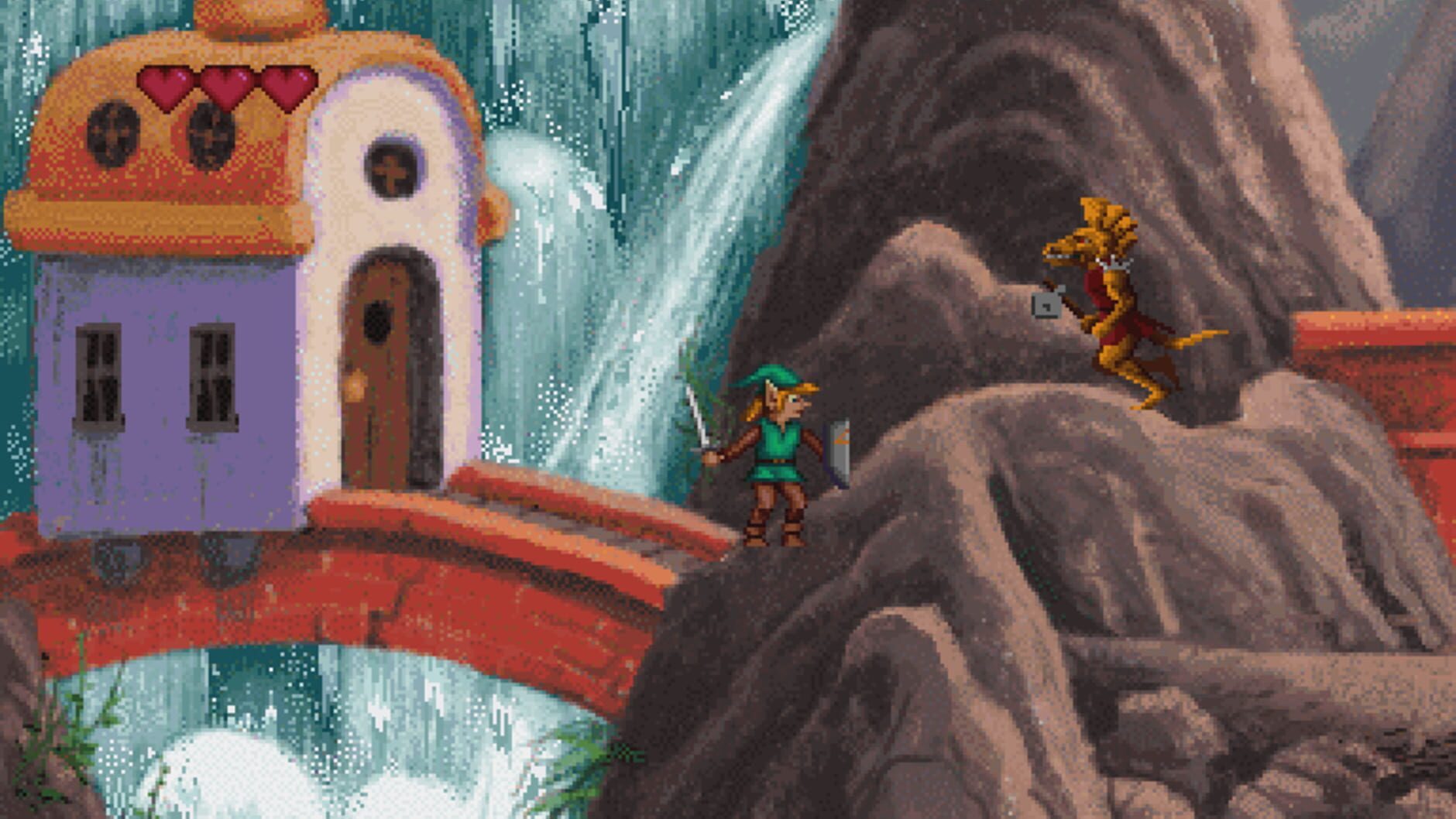 Screenshot for Link: The Faces of Evil