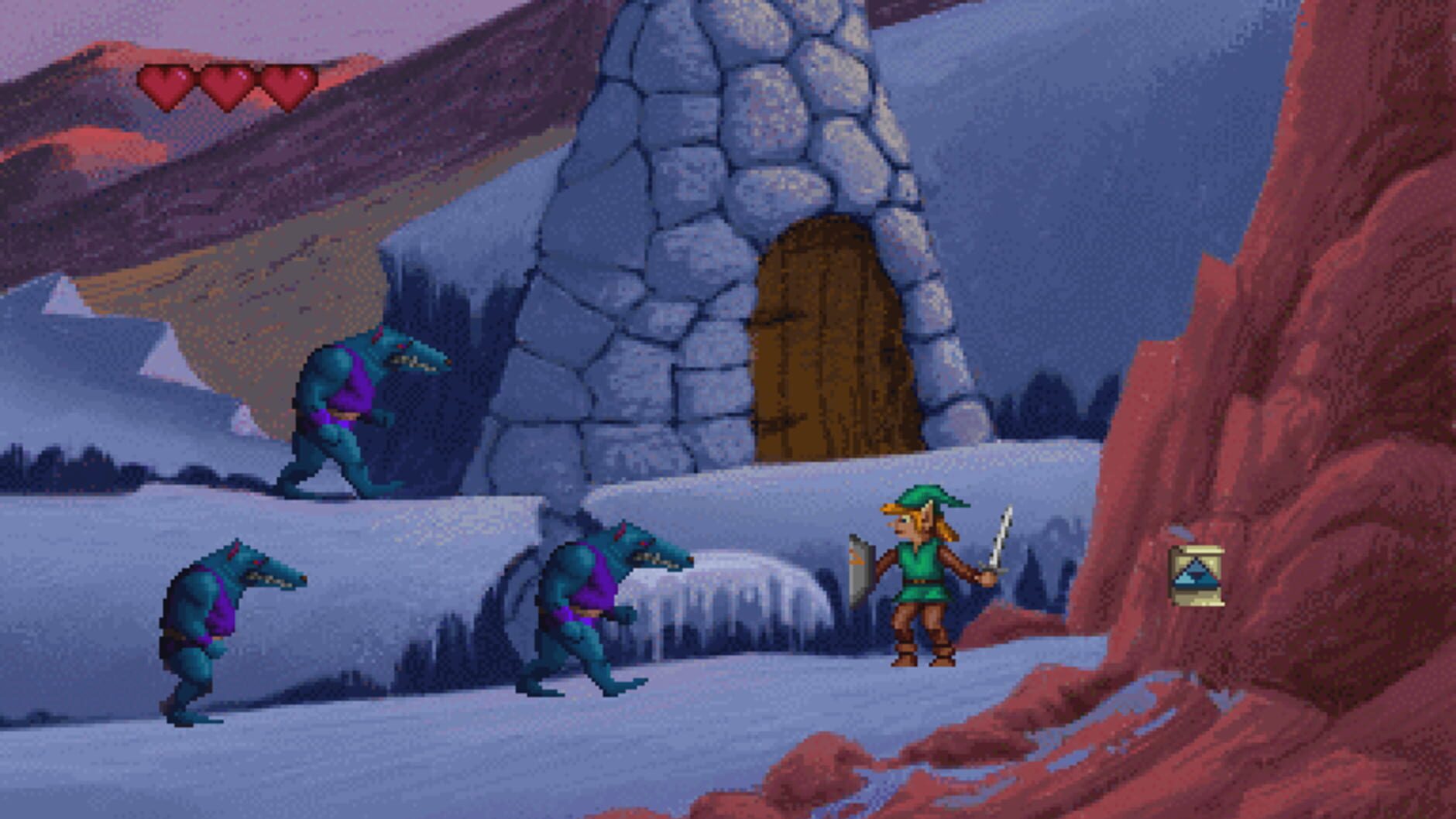 Screenshot for Link: The Faces of Evil