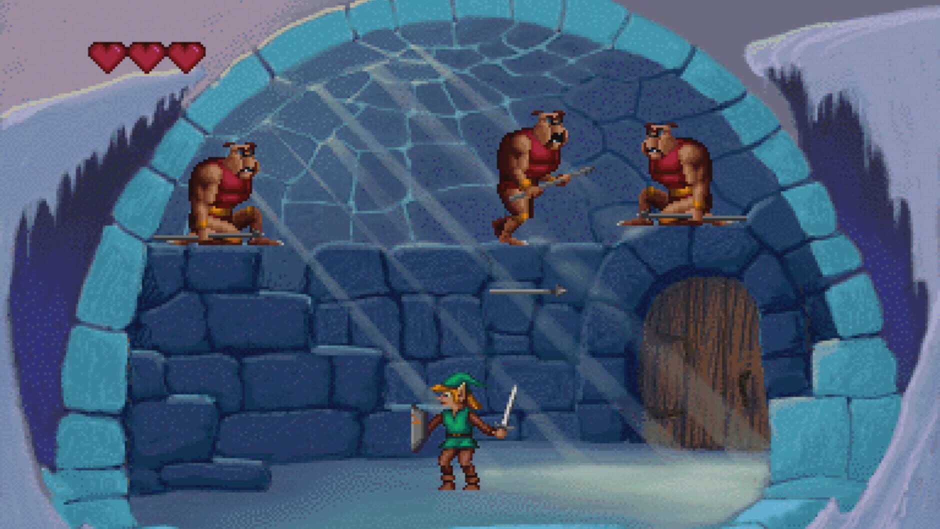 Screenshot for Link: The Faces of Evil