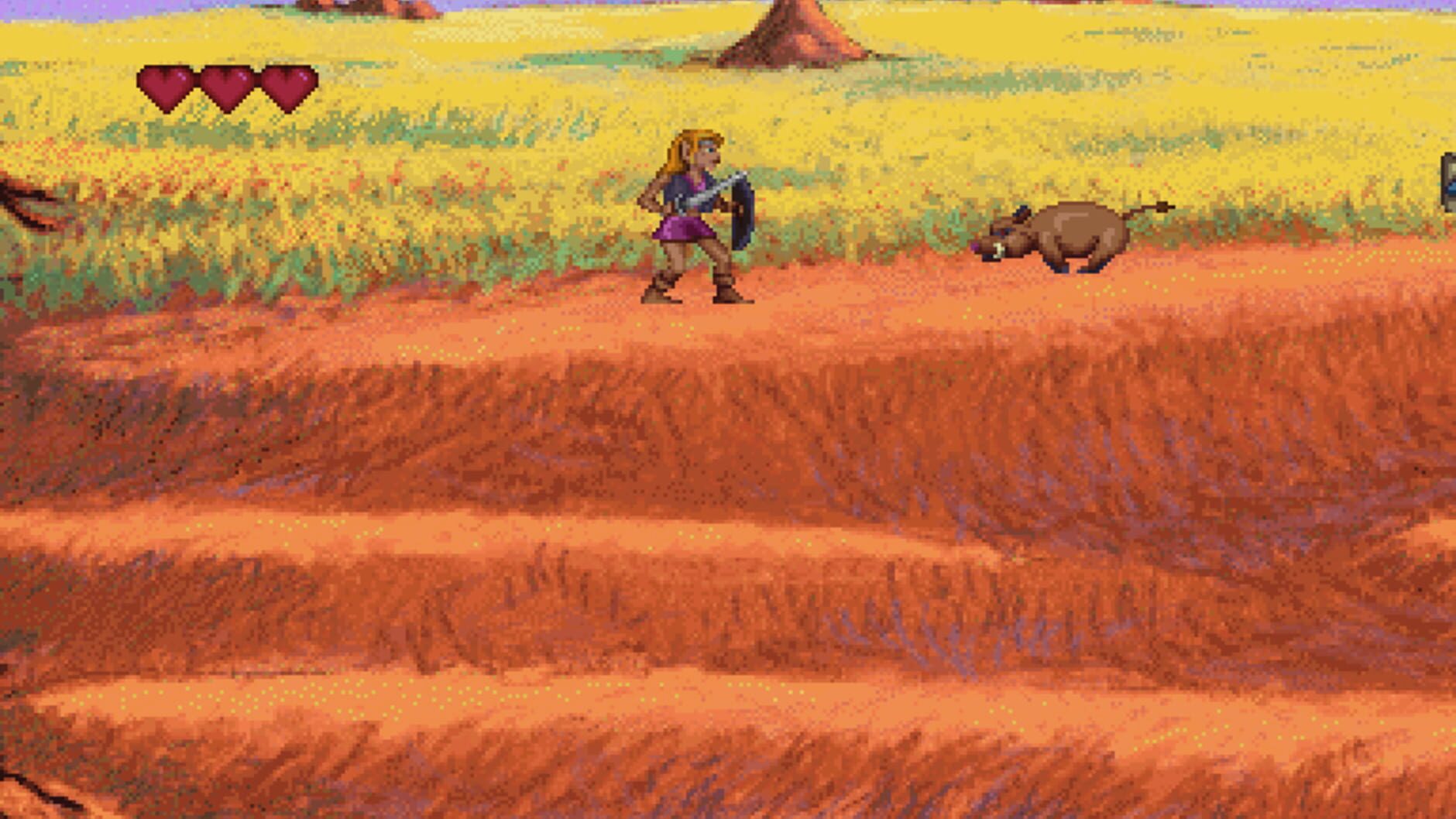 Screenshot for Zelda: The Wand of Gamelon