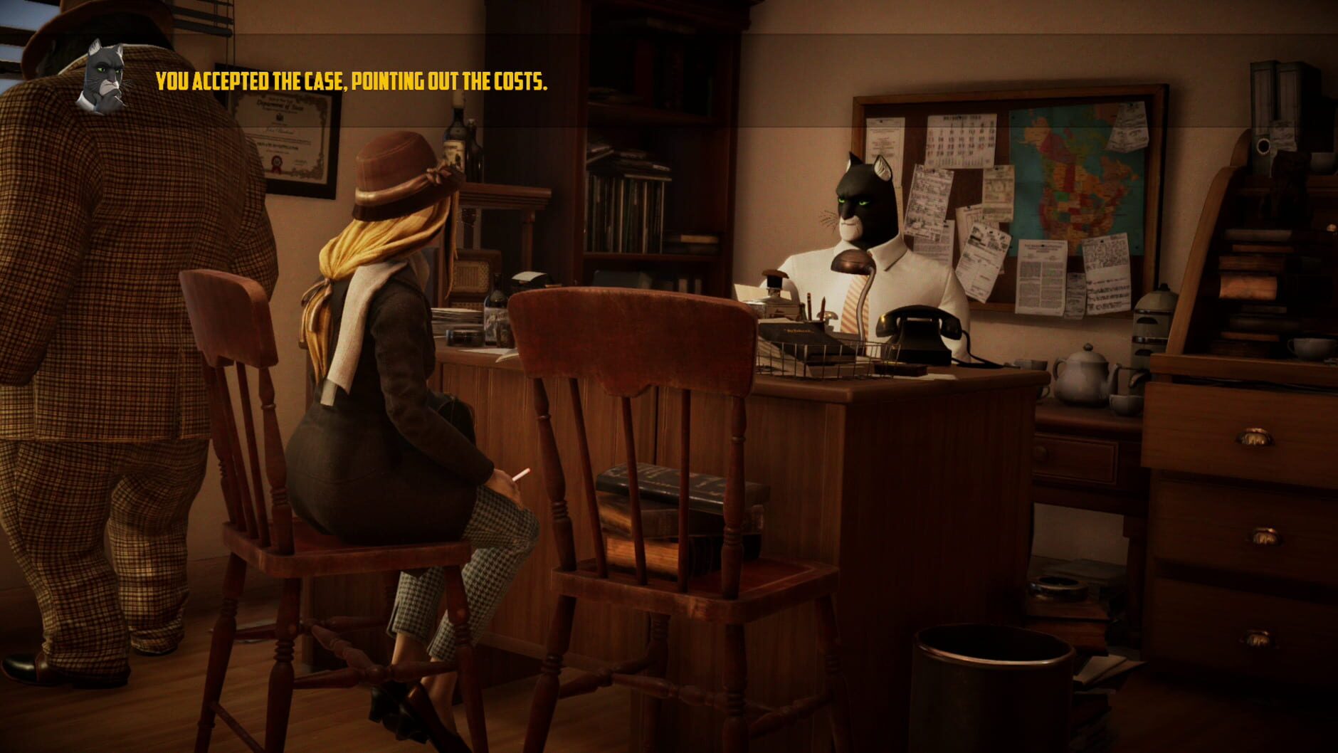Screenshot for Blacksad: Under the Skin