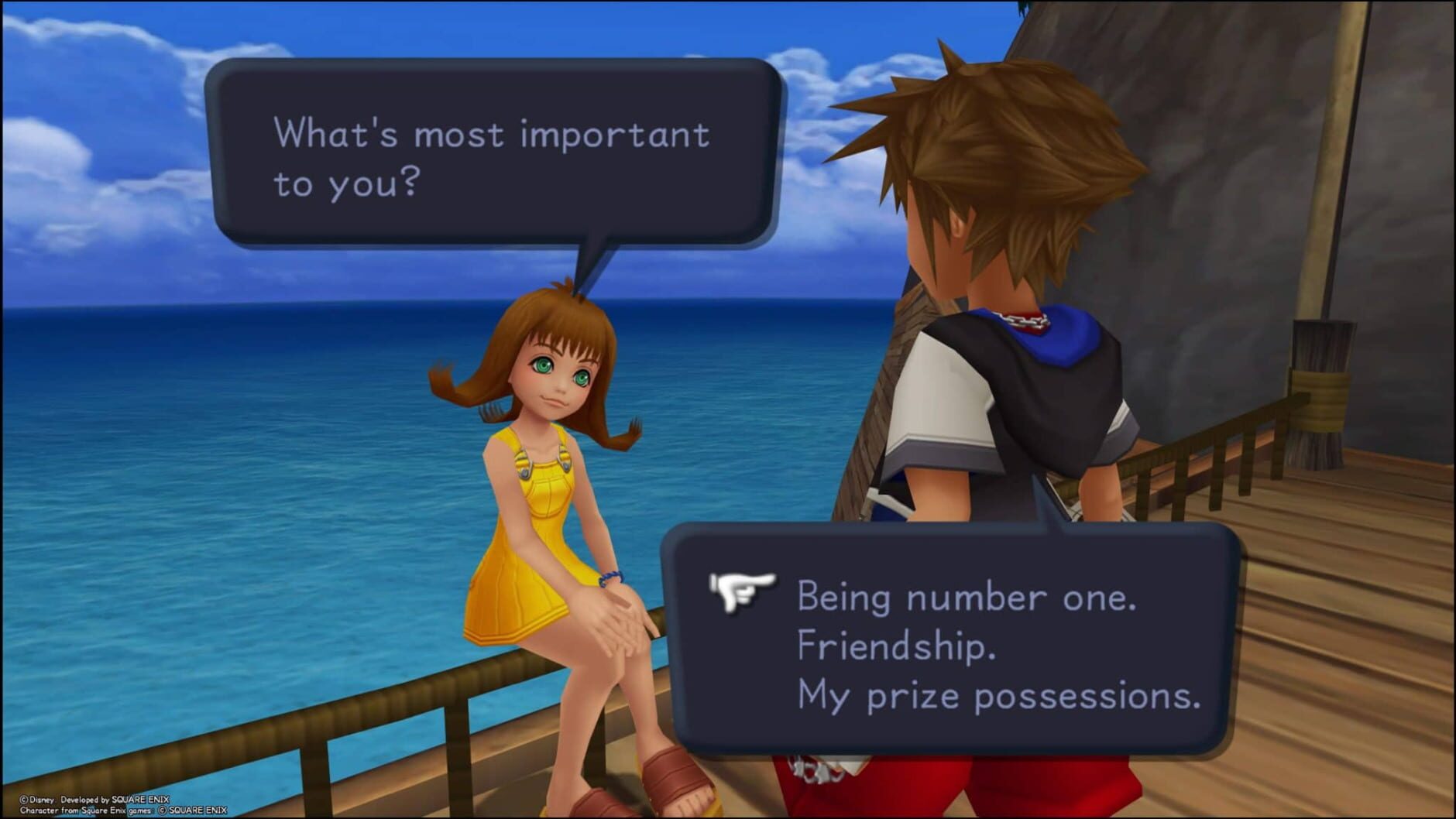 Screenshot for Kingdom Hearts Final Mix