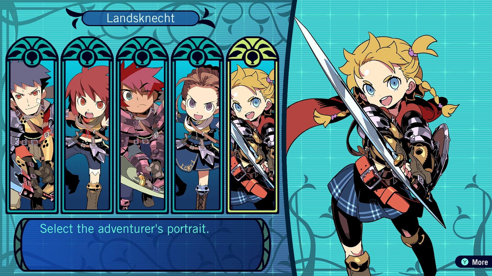 Screenshot for Etrian Odyssey HD