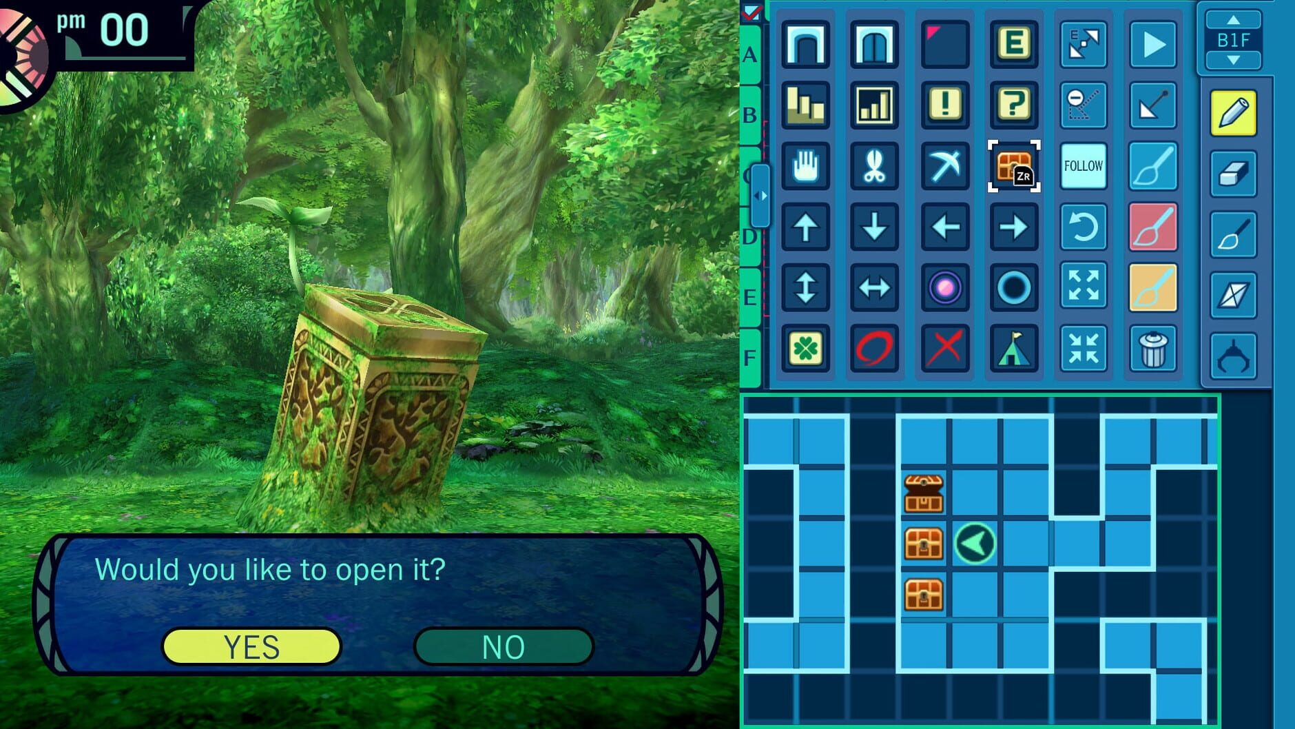 Screenshot for Etrian Odyssey HD