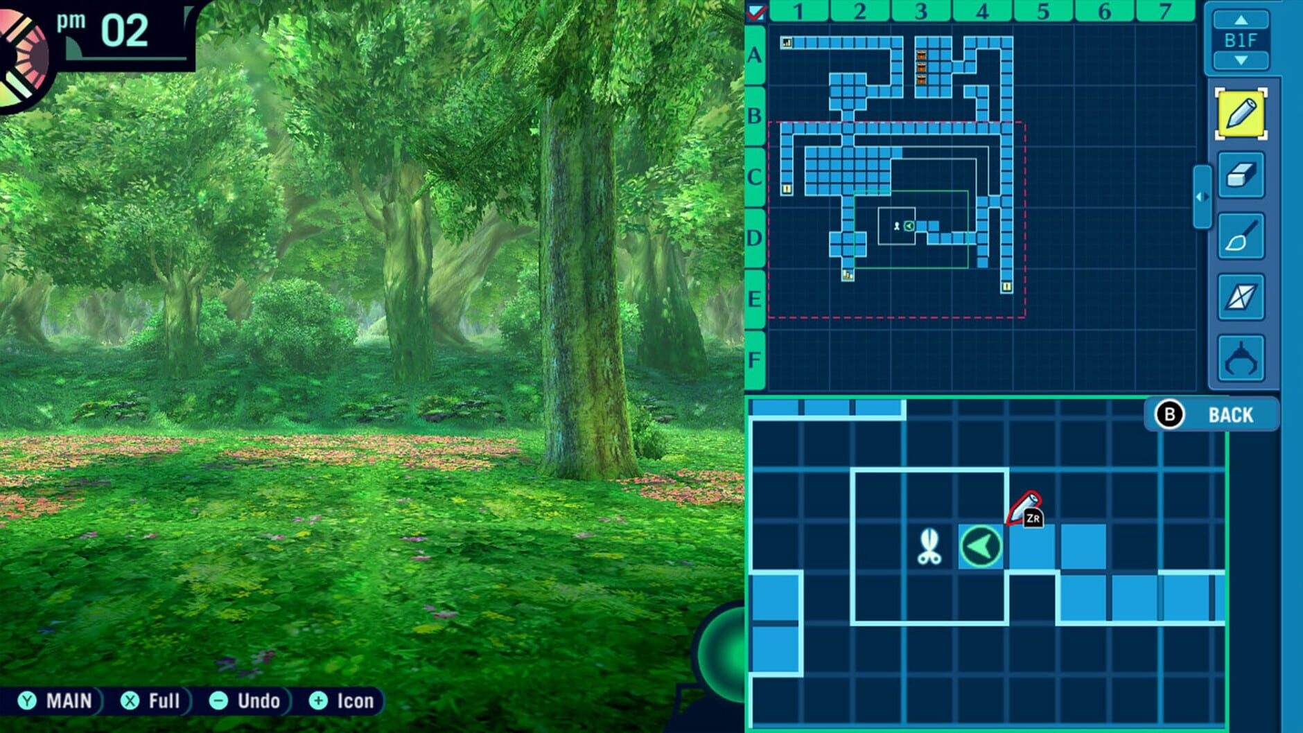 Screenshot for Etrian Odyssey HD