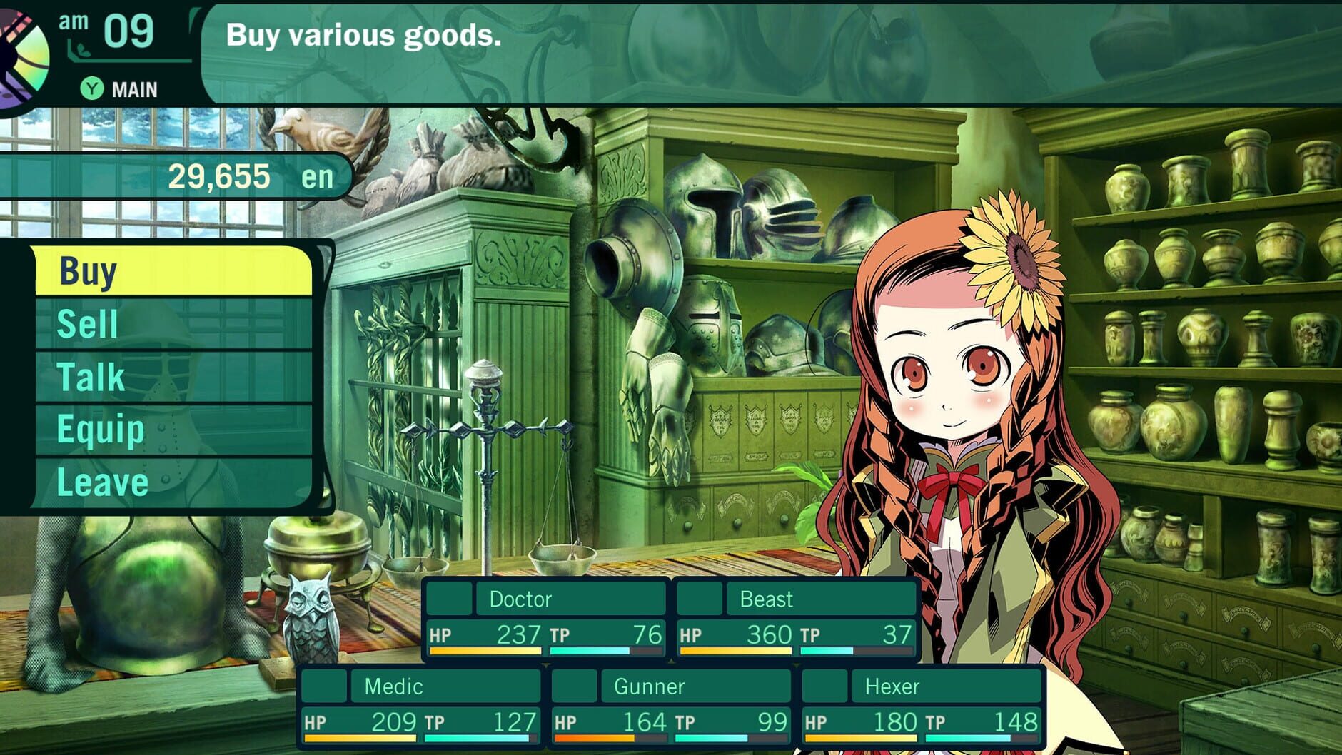 Screenshot for Etrian Odyssey II HD