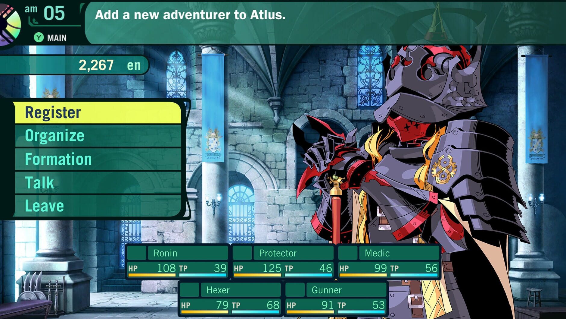 Screenshot for Etrian Odyssey II HD
