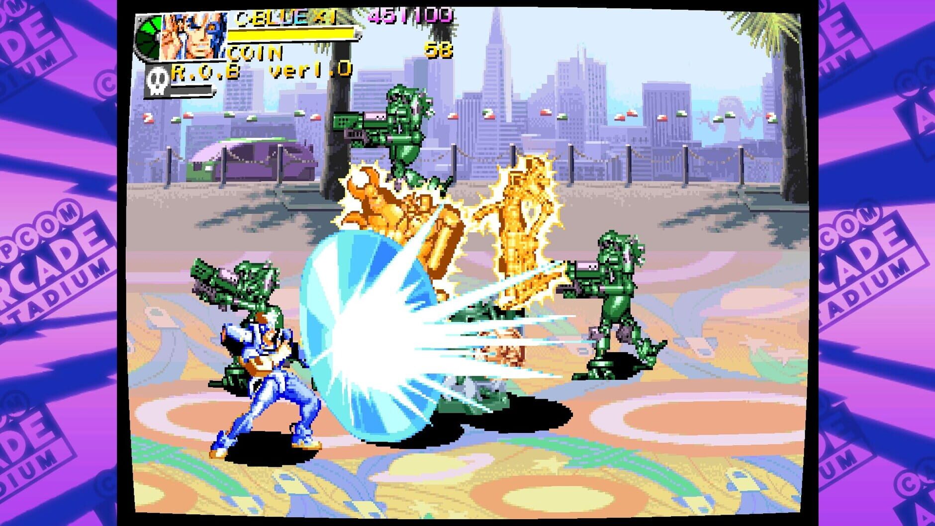 Screenshot for Capcom Arcade Stadium: Battle Circuit