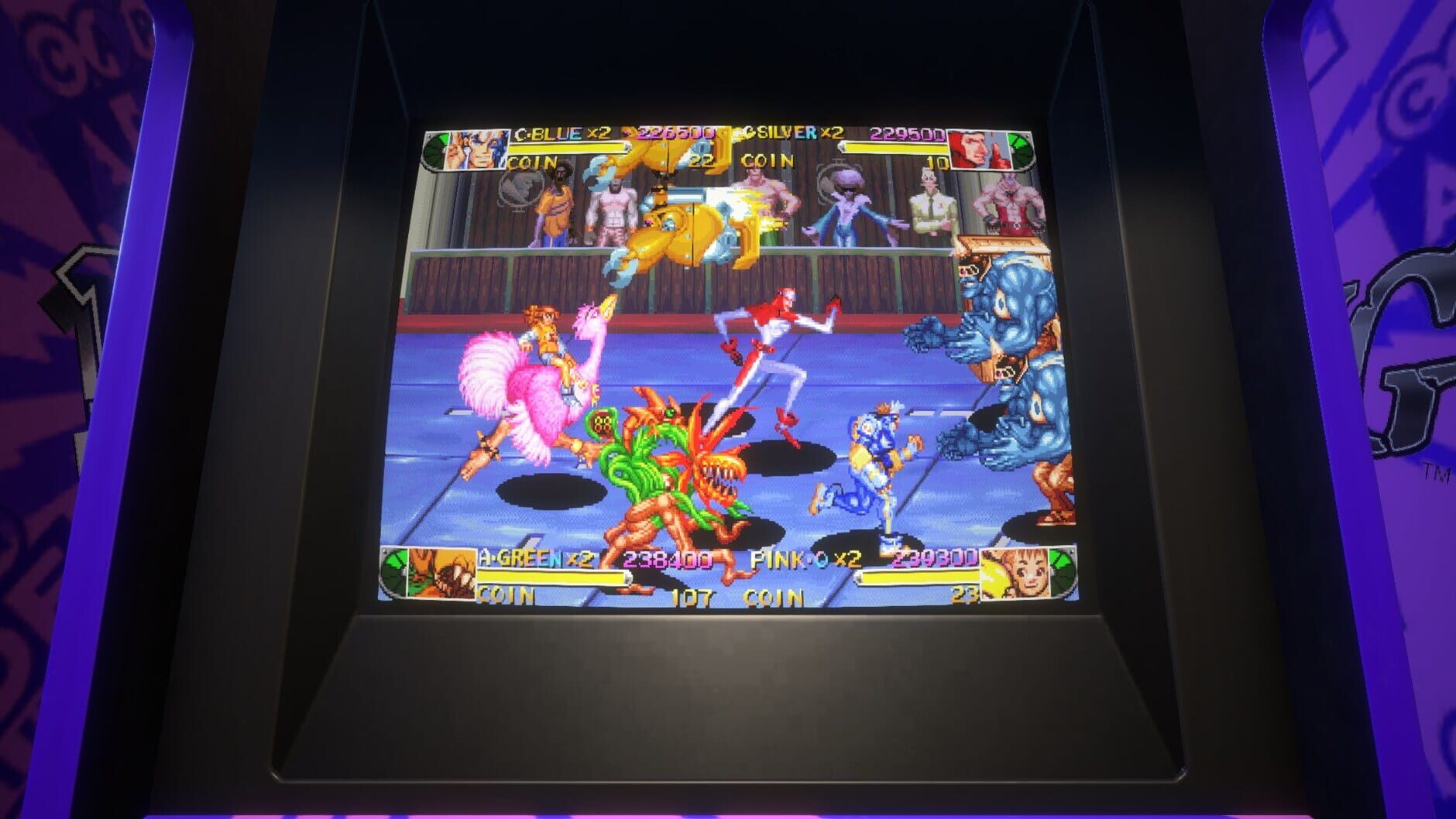 Screenshot for Capcom Arcade Stadium: Battle Circuit