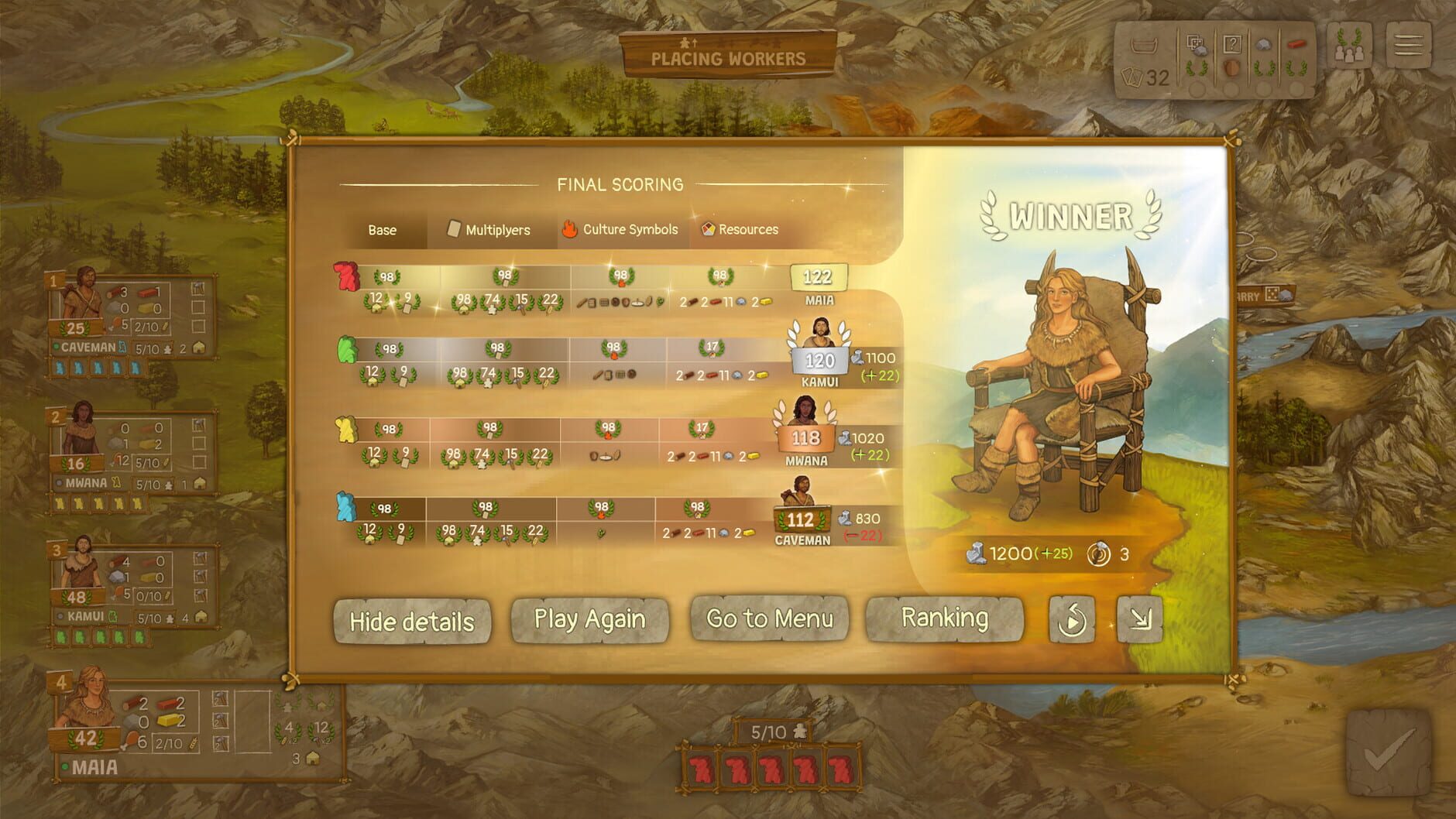 Screenshot for Stone Age: Digital Edition