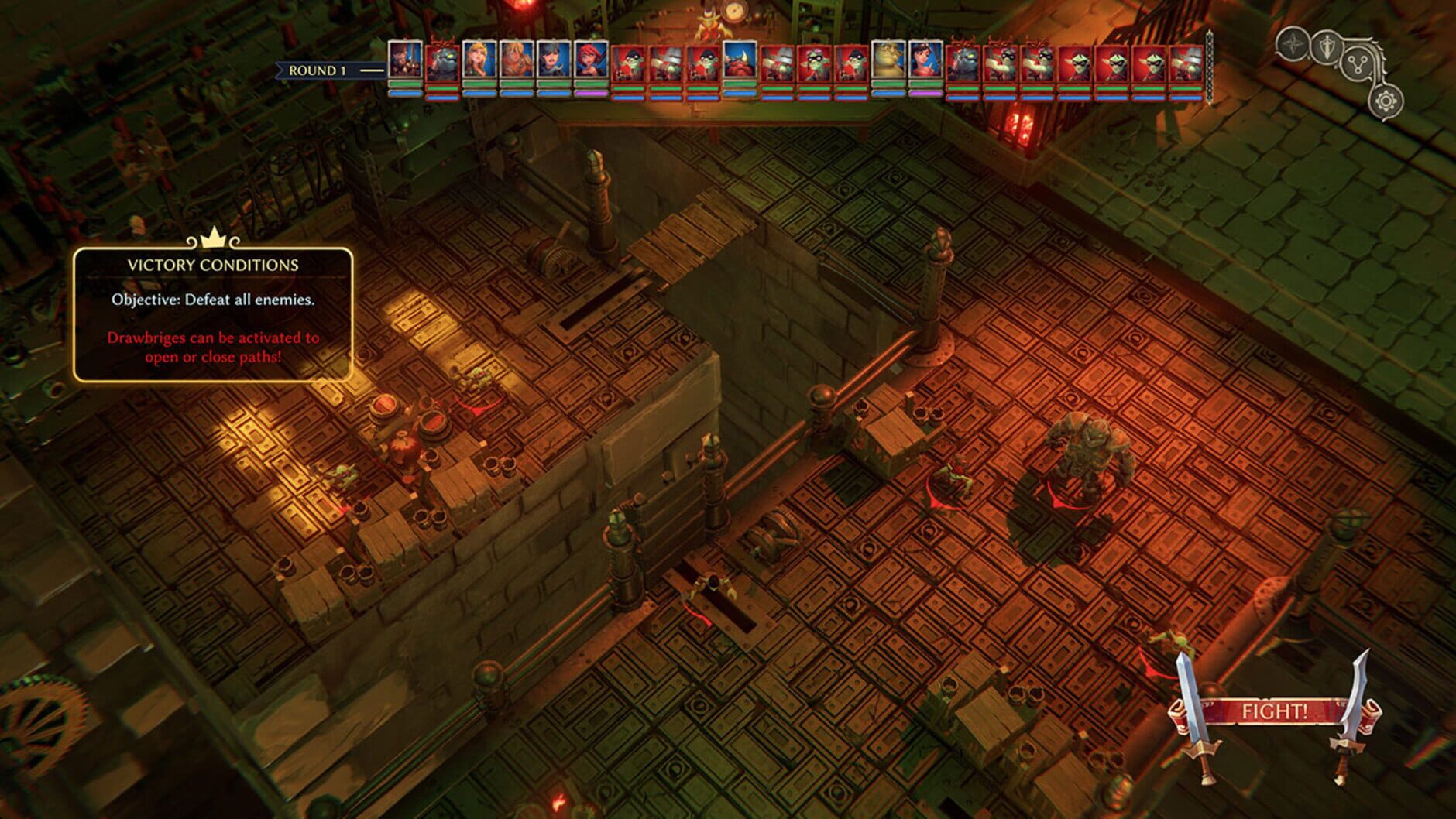 Screenshot for The Dungeon of Naheulbeuk: The Amulet of Chaos - Chicken Edition: Splat Jaypak's Arenas