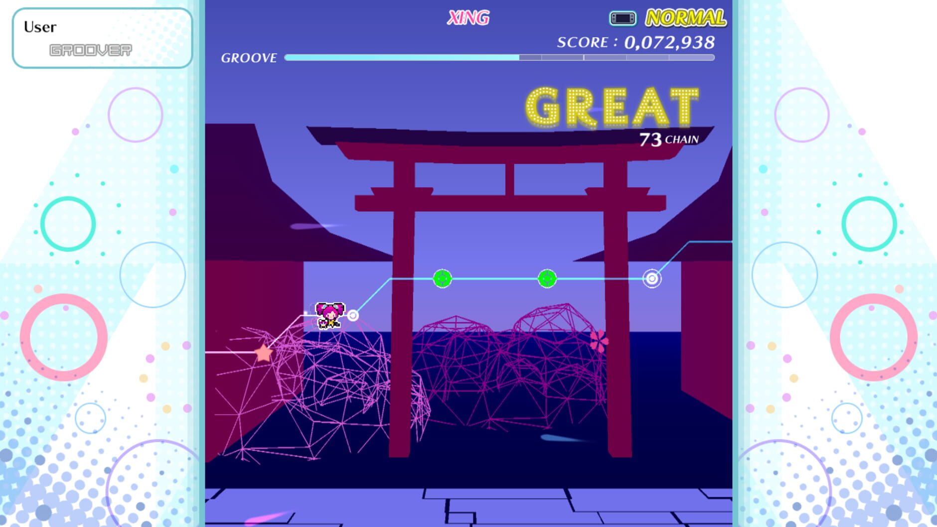 Screenshot for Groove Coaster: Wai Wai Party!!!! - Muse Dash + Misc Pack