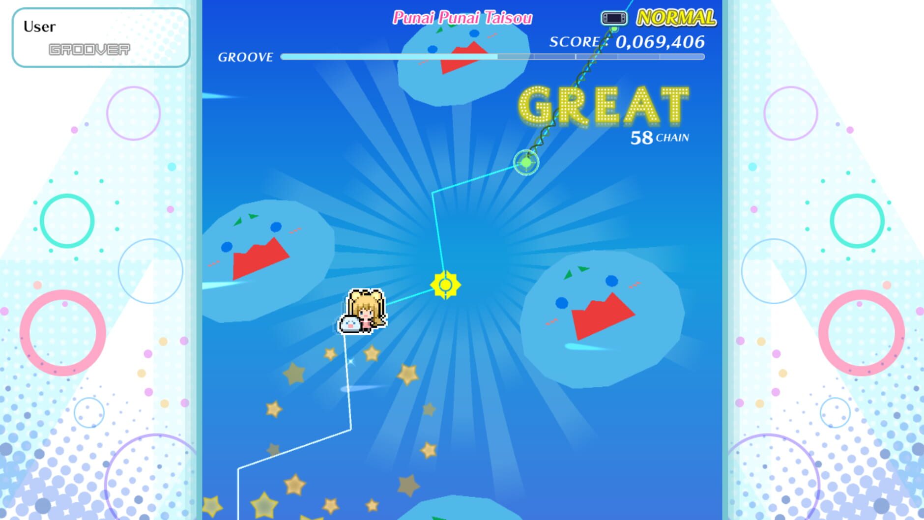 Screenshot for Groove Coaster: Wai Wai Party!!!! - Muse Dash + Misc Pack