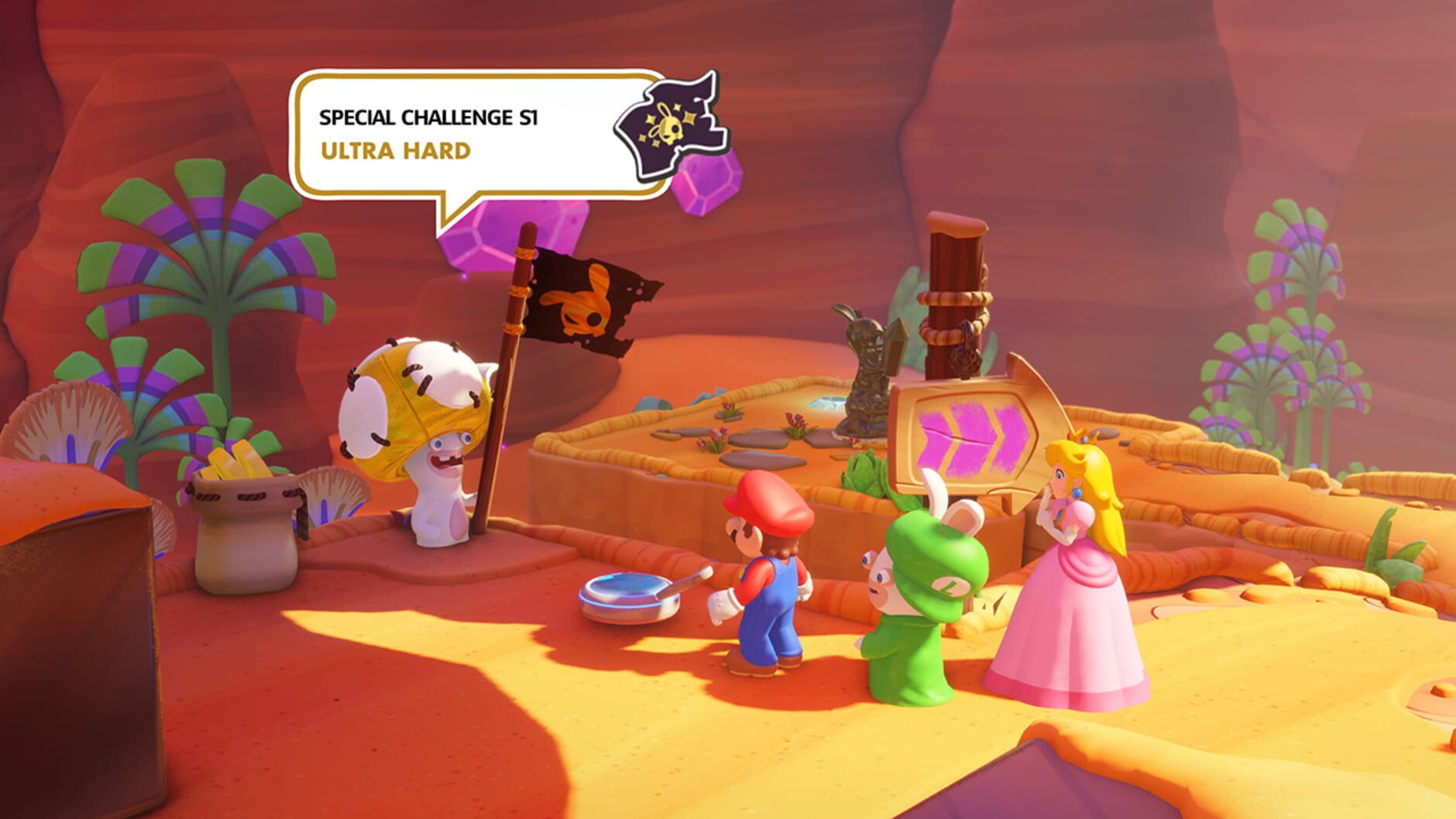 Screenshot for Mario + Rabbids Kingdom Battle: Ultra Challenge Pack
