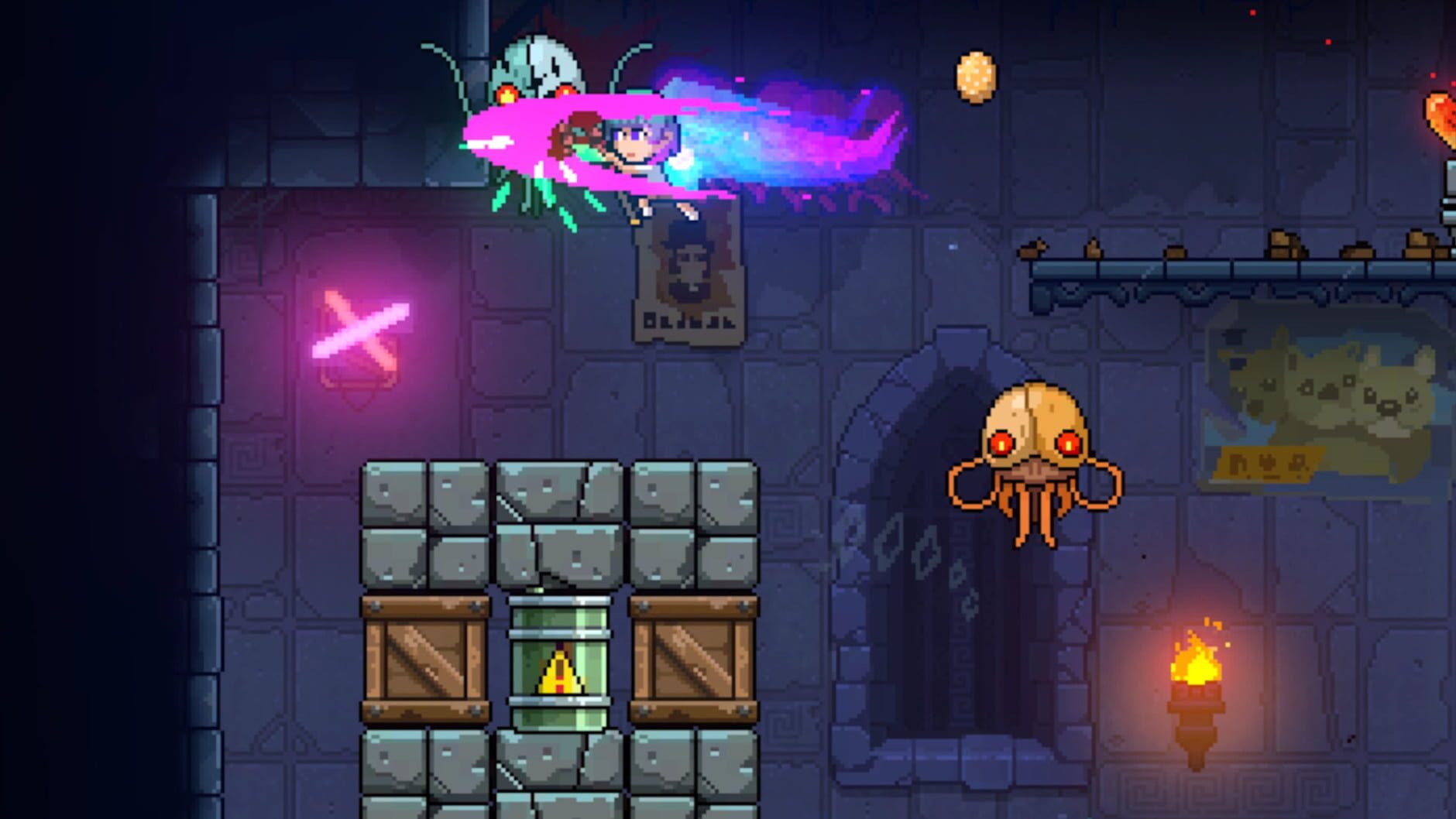 Screenshot for Neon Abyss: The Lovable Rogues Pack