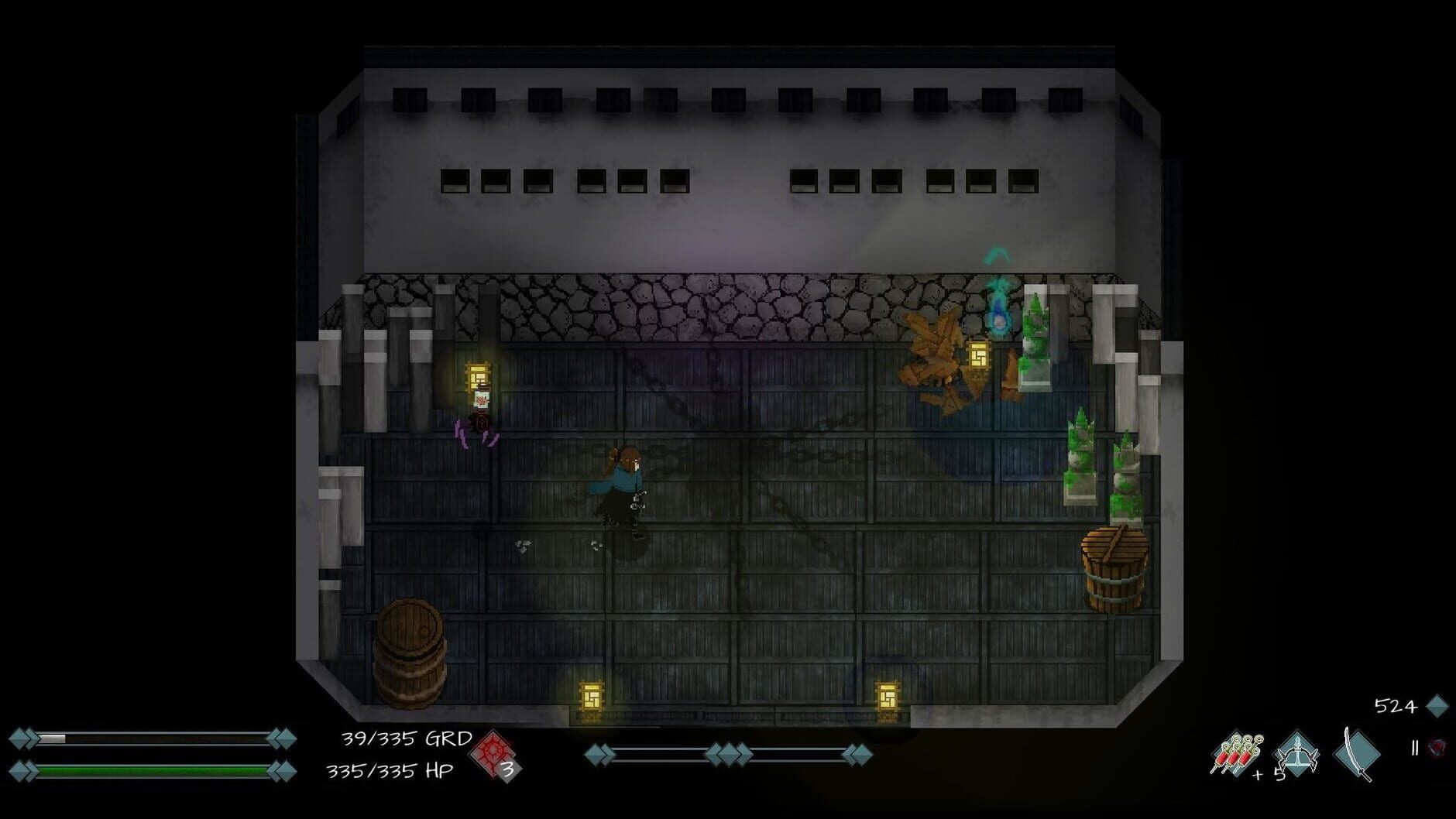 Screenshot for Skautfold: Moonless Knight