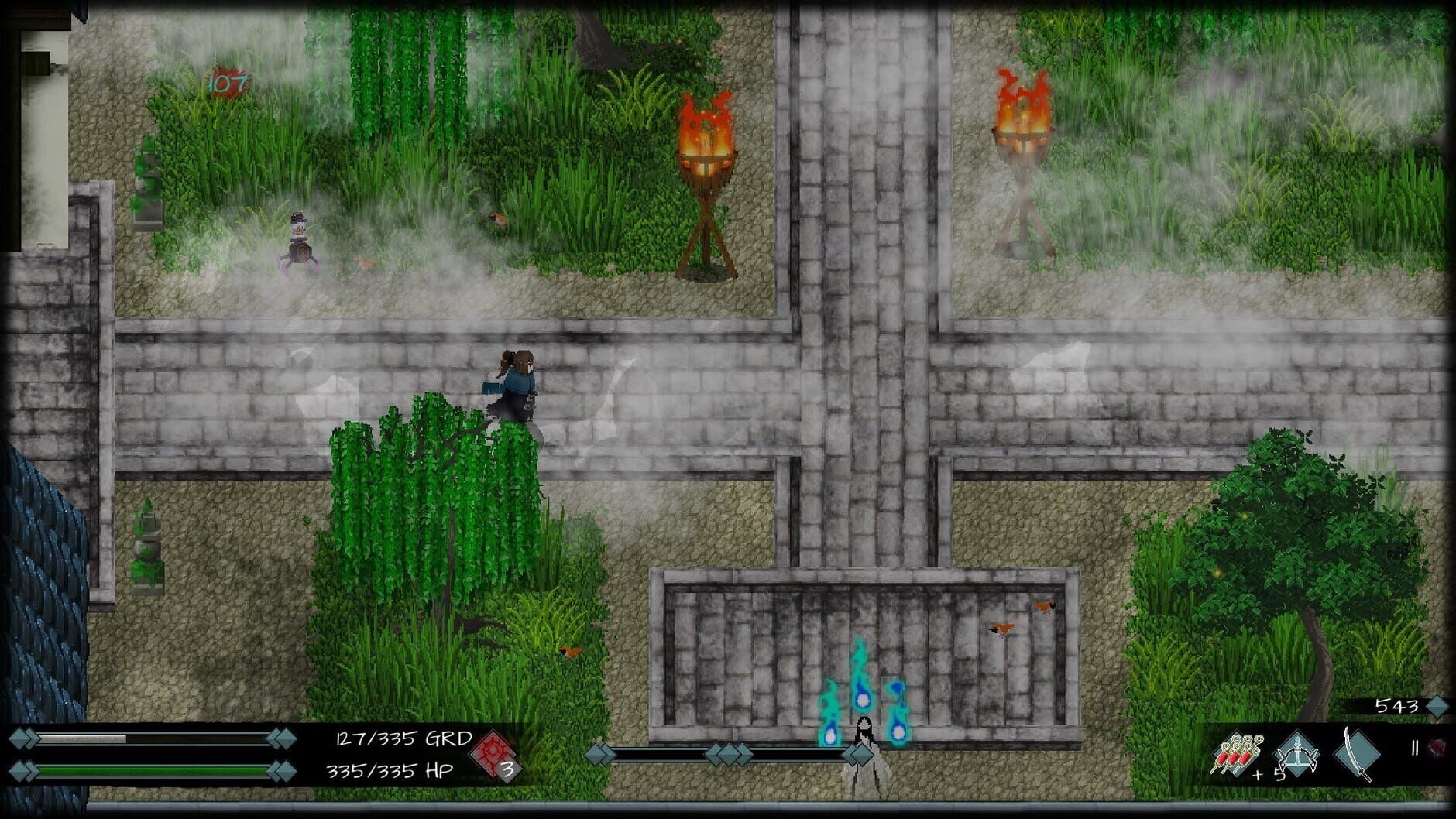 Screenshot for Skautfold: Moonless Knight