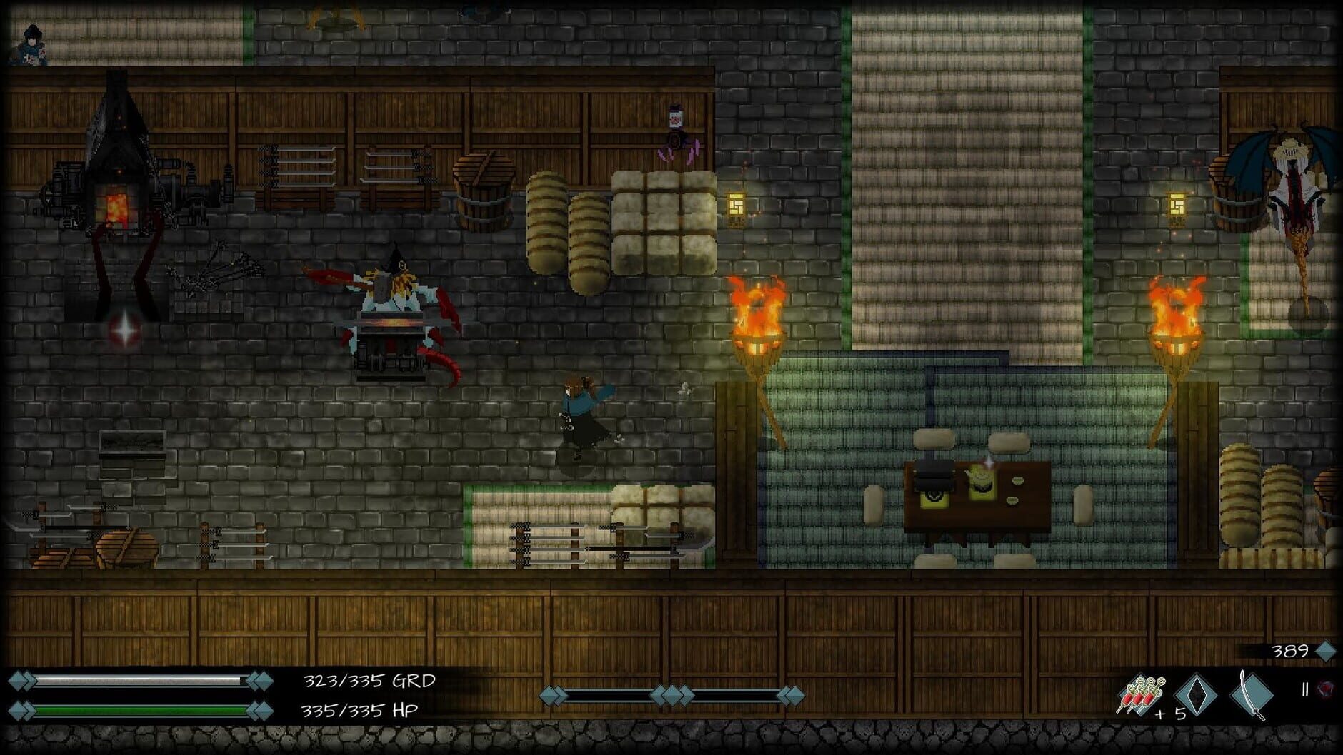 Screenshot for Skautfold: Moonless Knight