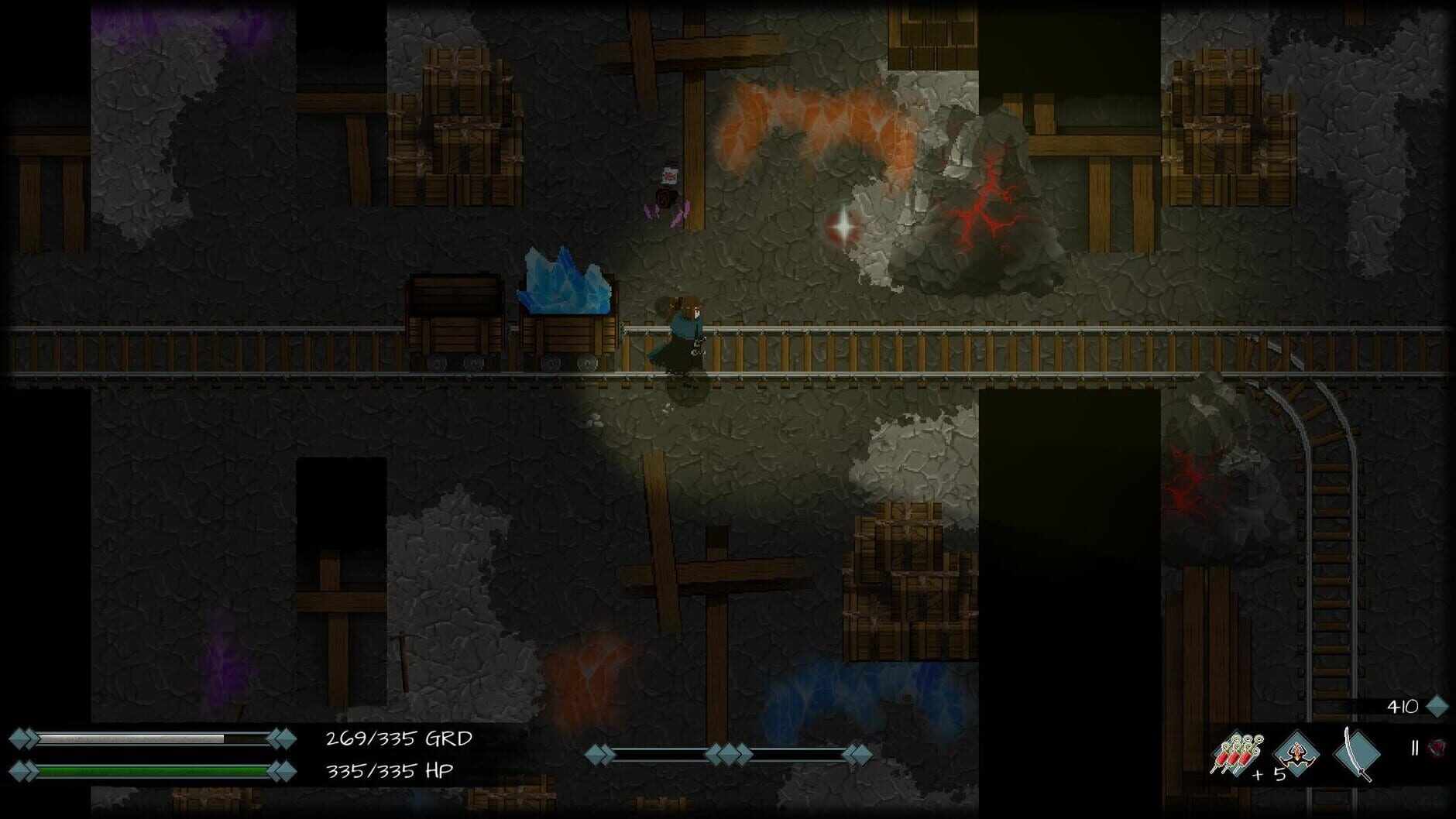 Screenshot for Skautfold: Moonless Knight