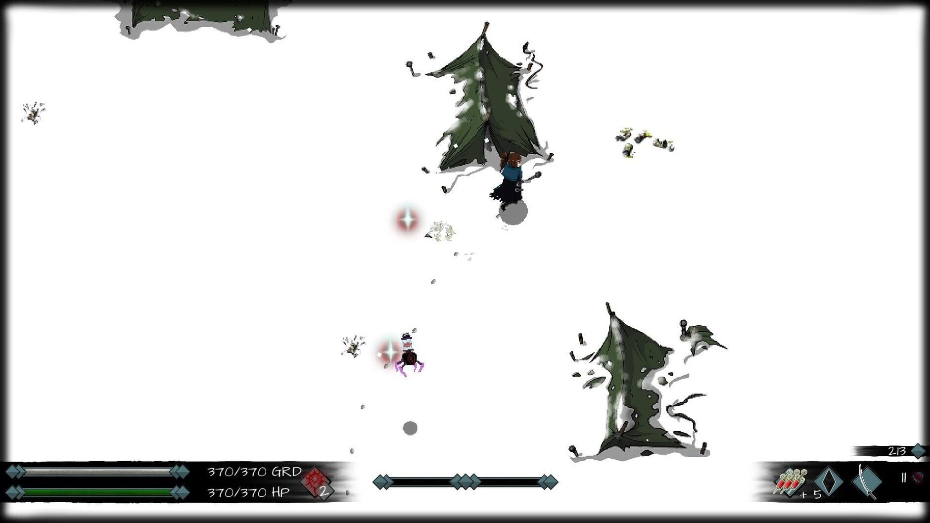 Screenshot for Skautfold: Moonless Knight