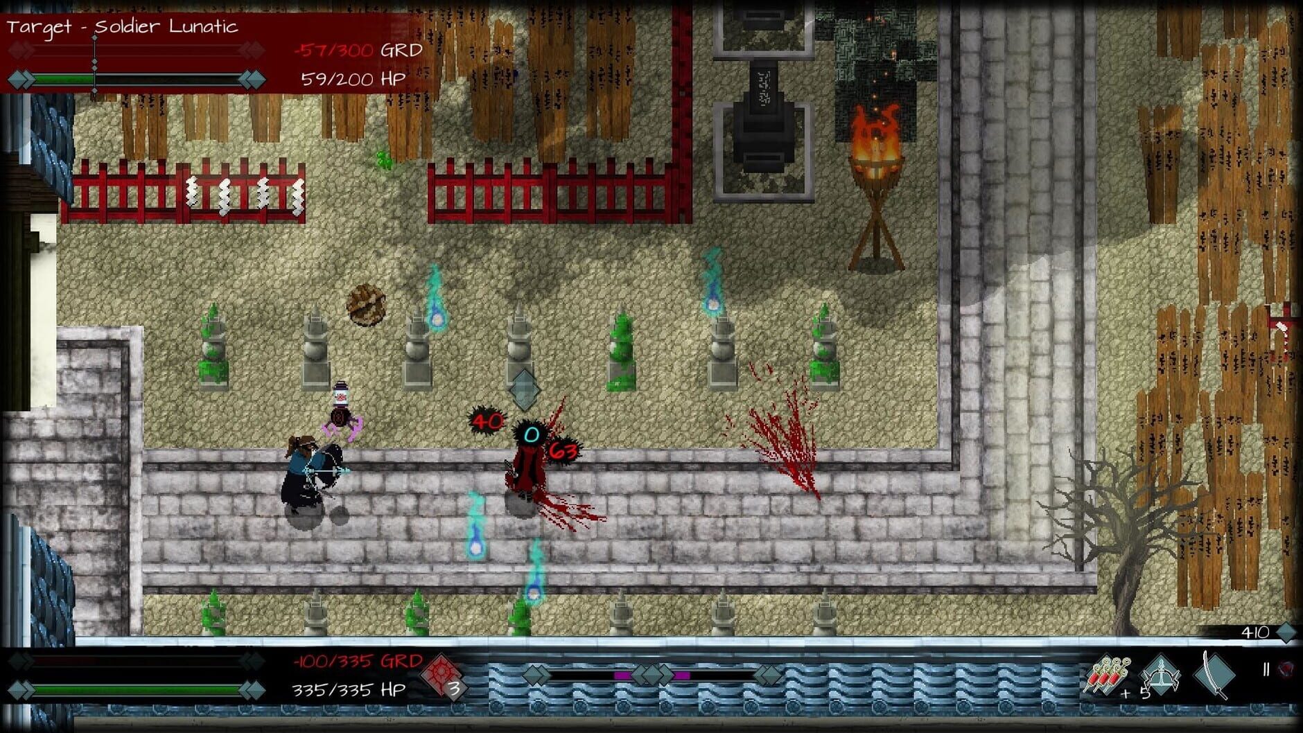 Screenshot for Skautfold: Moonless Knight