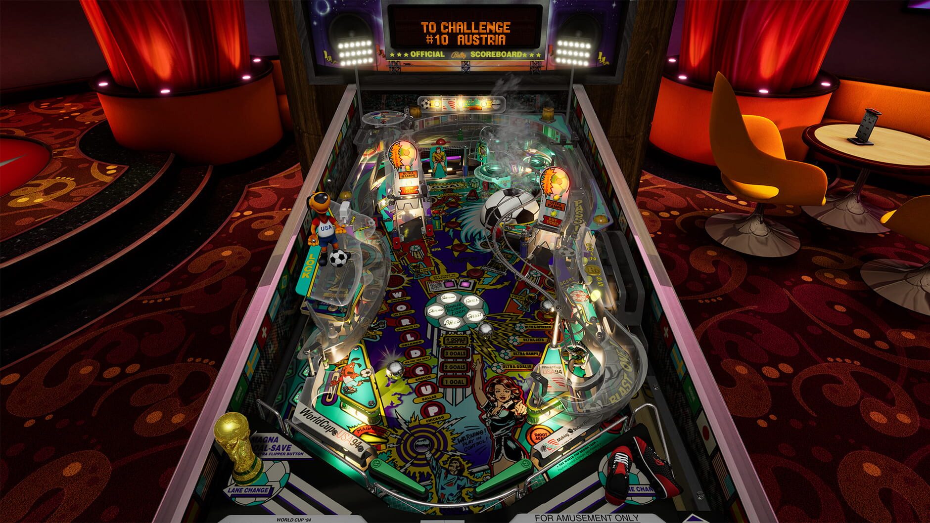 Screenshot for Pinball FX: Williams Pinball - World Cup Soccer