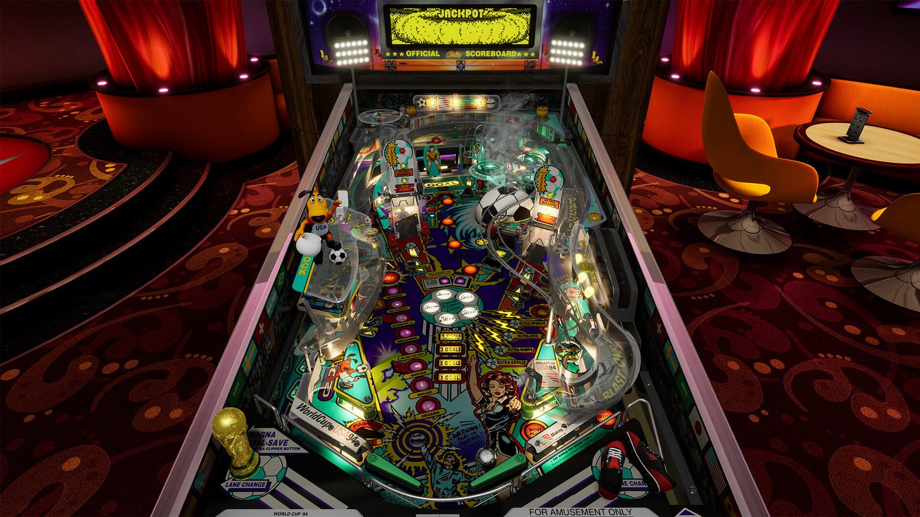 Screenshot for Pinball FX: Williams Pinball - World Cup Soccer