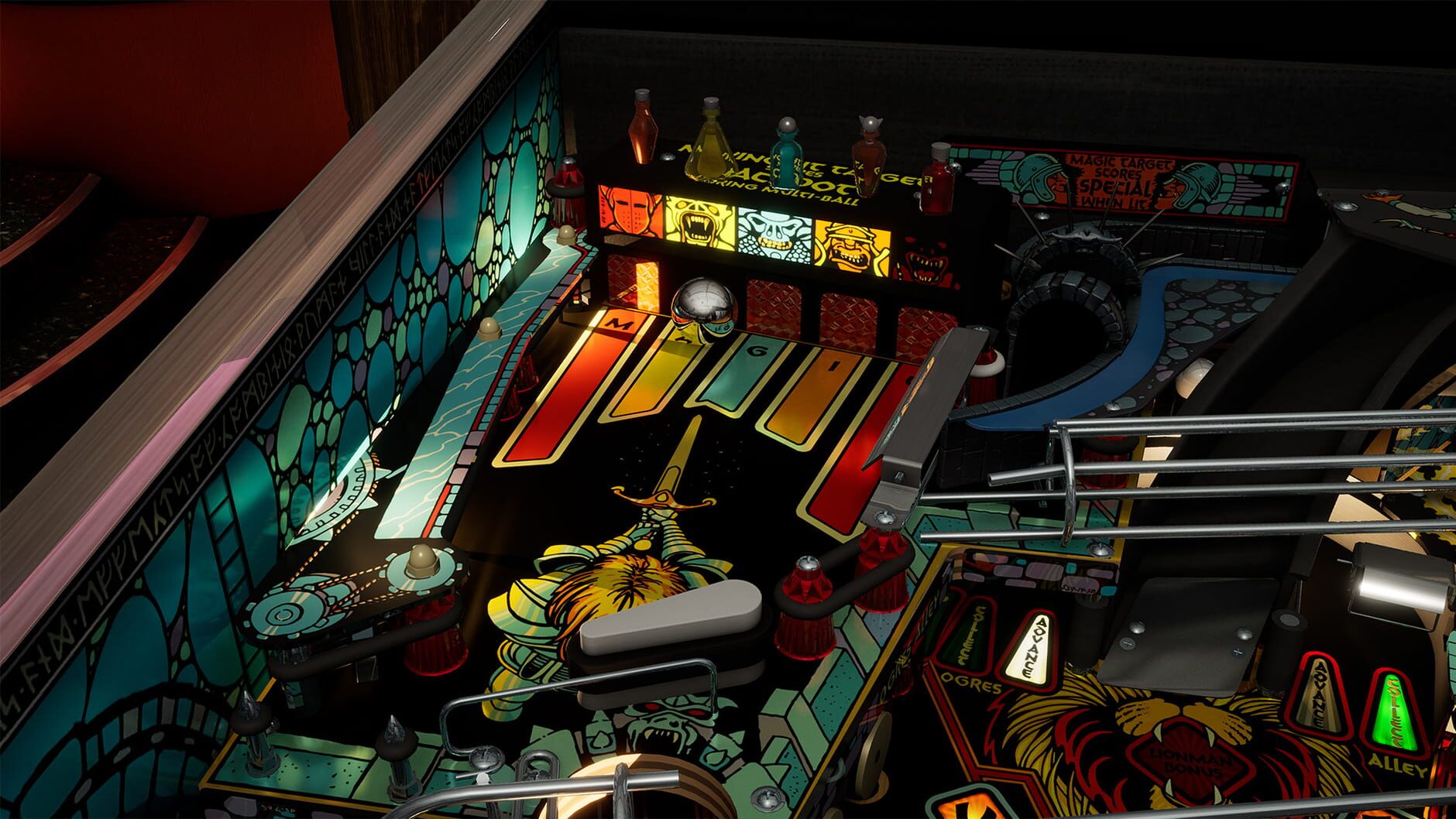 Screenshot for Pinball FX: Williams Pinball - Swords of Fury
