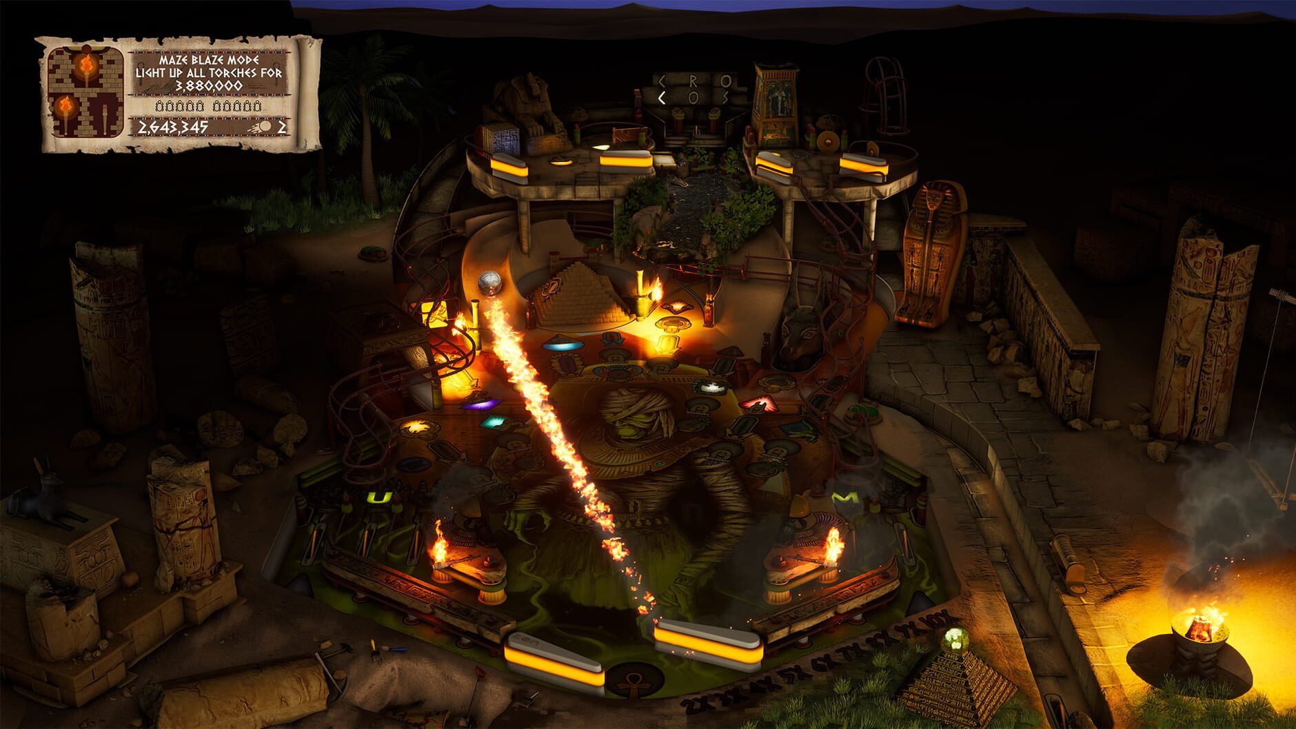 Screenshot for Pinball FX: Secrets and Shadows Pack