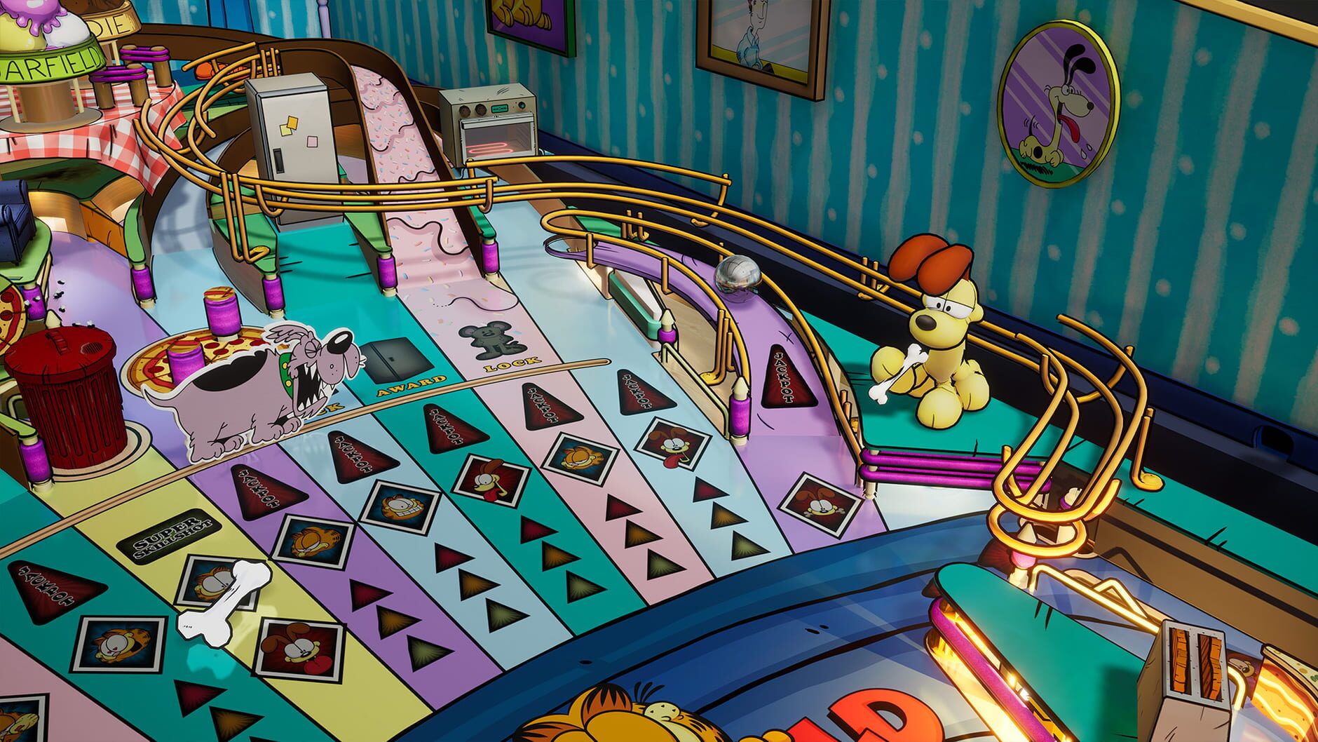 Screenshot for Pinball FX: Garfield Pinball