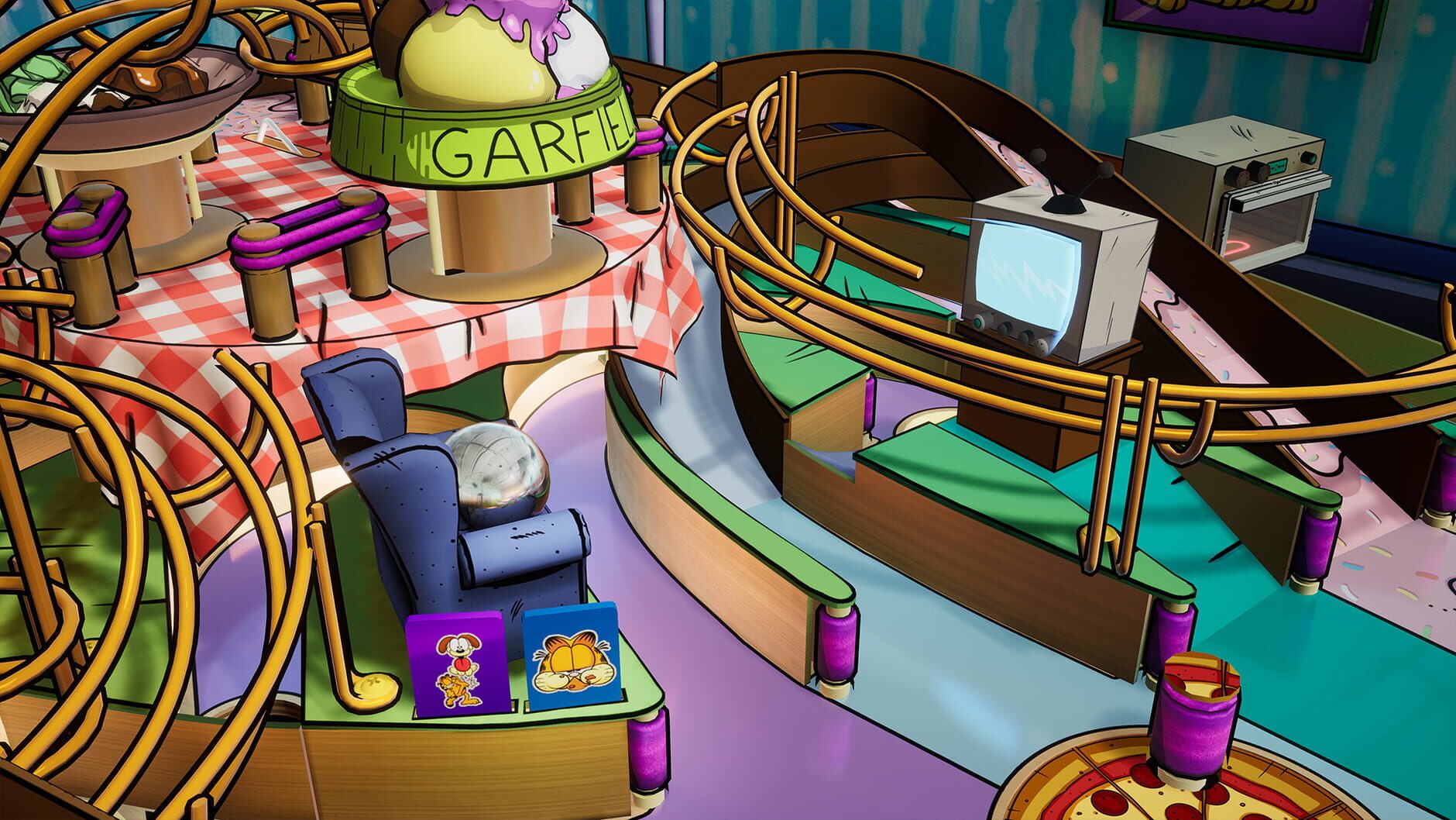 Screenshot for Pinball FX: Garfield Pinball